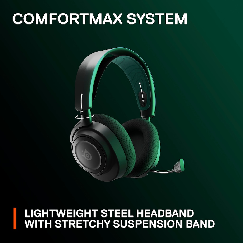 SteelSeries Gaming-Headset »Arctis Nova 7X«, Bluetooth-Wireless, Noise-Cancelling