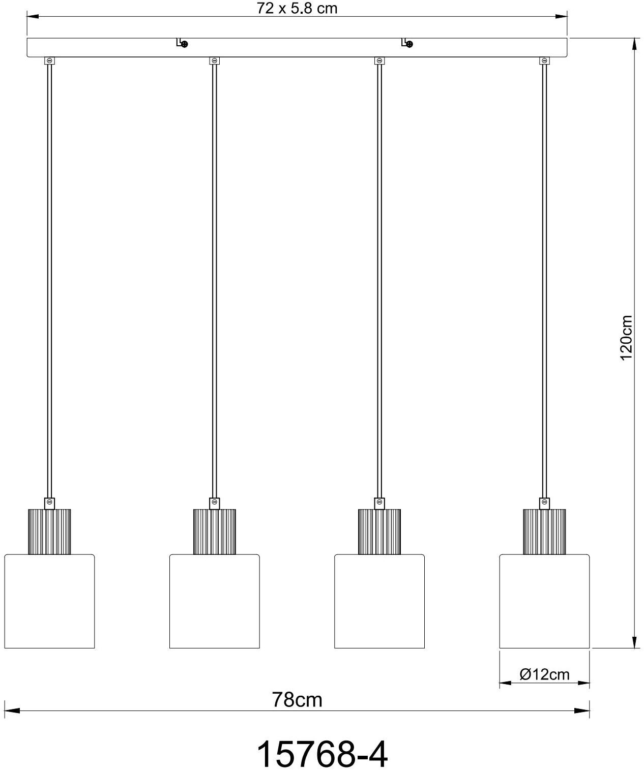 GLOBO LIGHTING Hängeleuchte »ALEIDIS« E27 1 Stk. Hängelampe Esszimmer-Leuchte Esstischleuchte Wohnzimmer