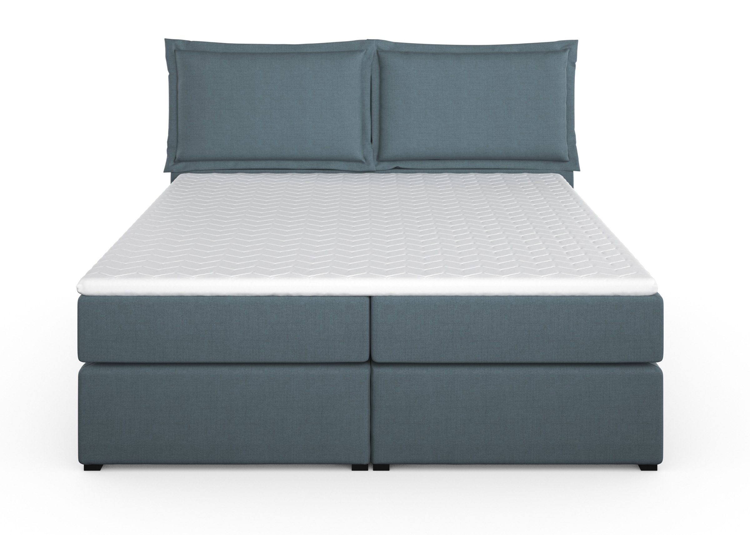 Home affaire Boxspringbett »Lysann«, 5fach verstellbares Kopfteil, in 4 Breiten, 3 Matratzenarten
