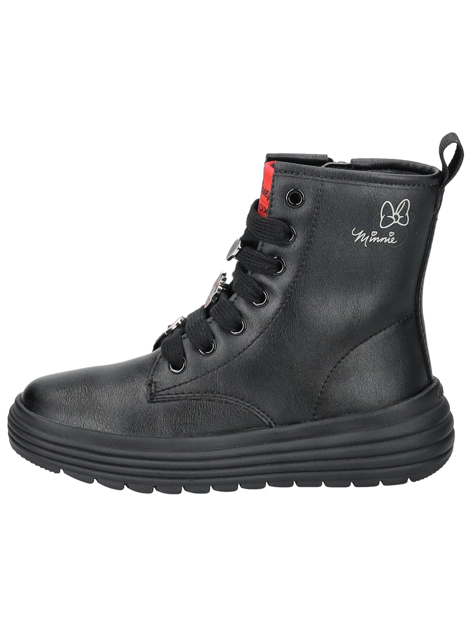 Geox Schnürstiefelette »Geox Stiefelette Lederimitat«