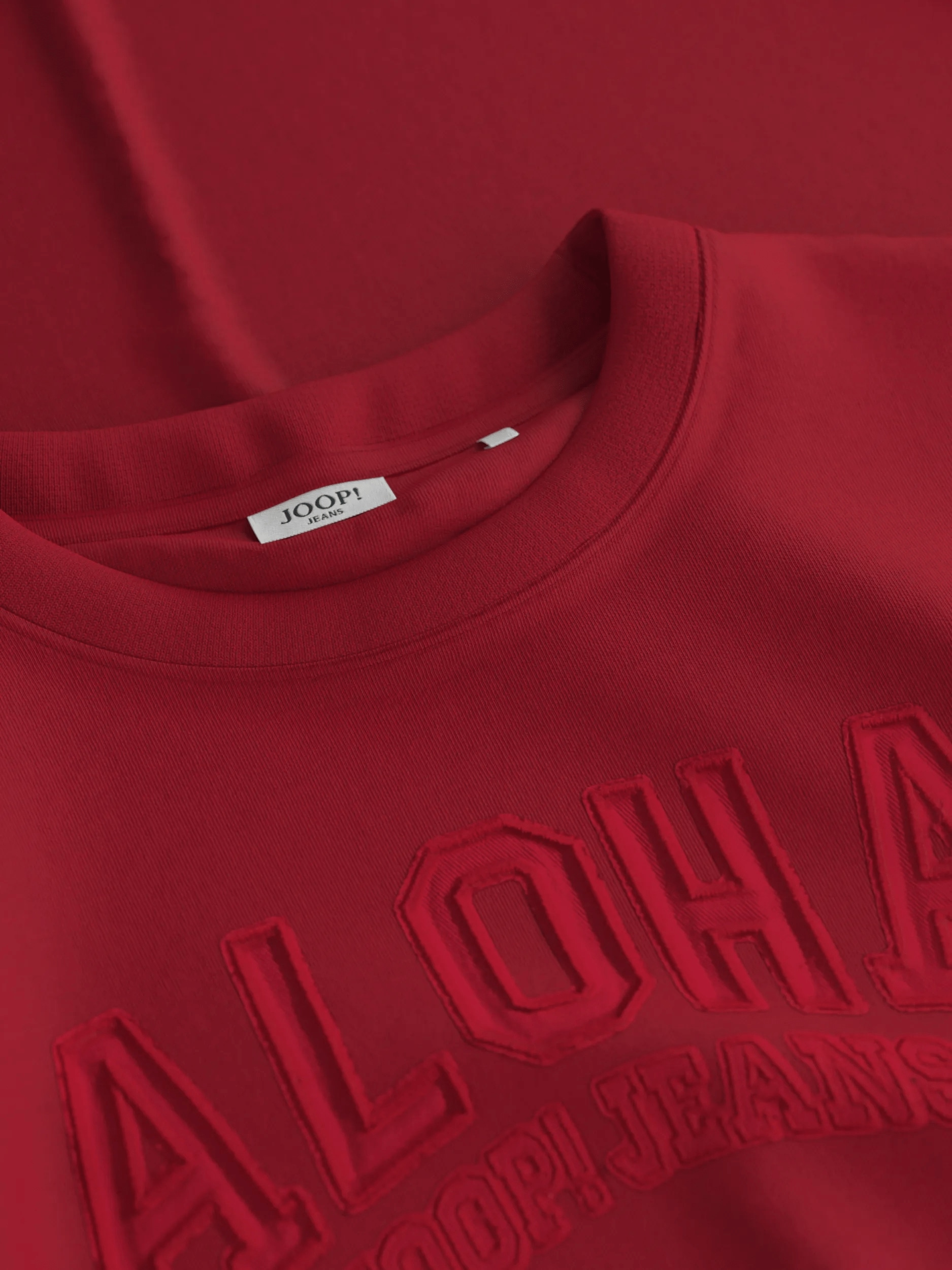 JOOP! Sweatshirt »Tian«, Ton-in-Ton Stickerei
