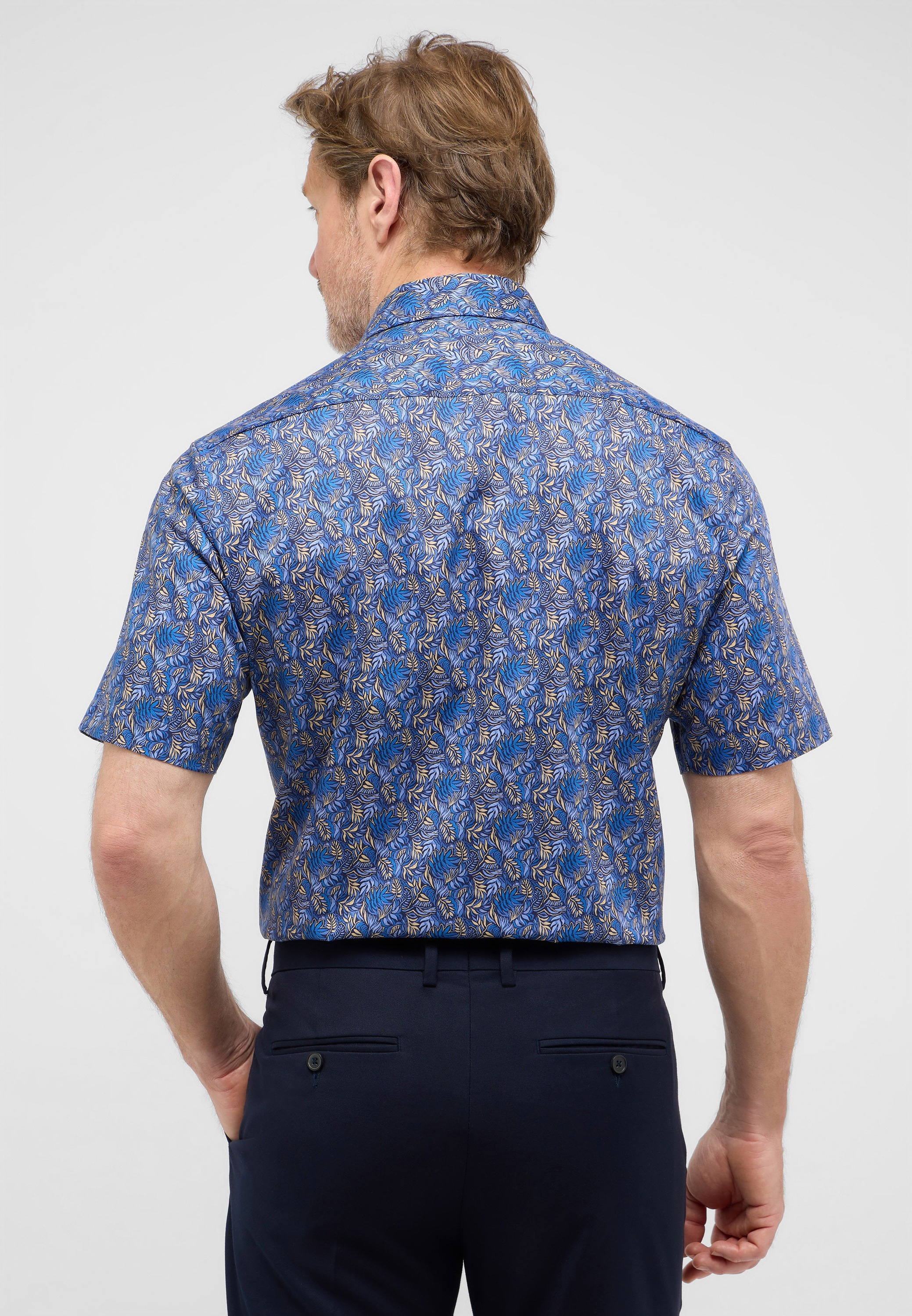 Eterna Kurzarmhemd "MODERN FIT", NON IRON (bügelfrei) günstig online kaufen