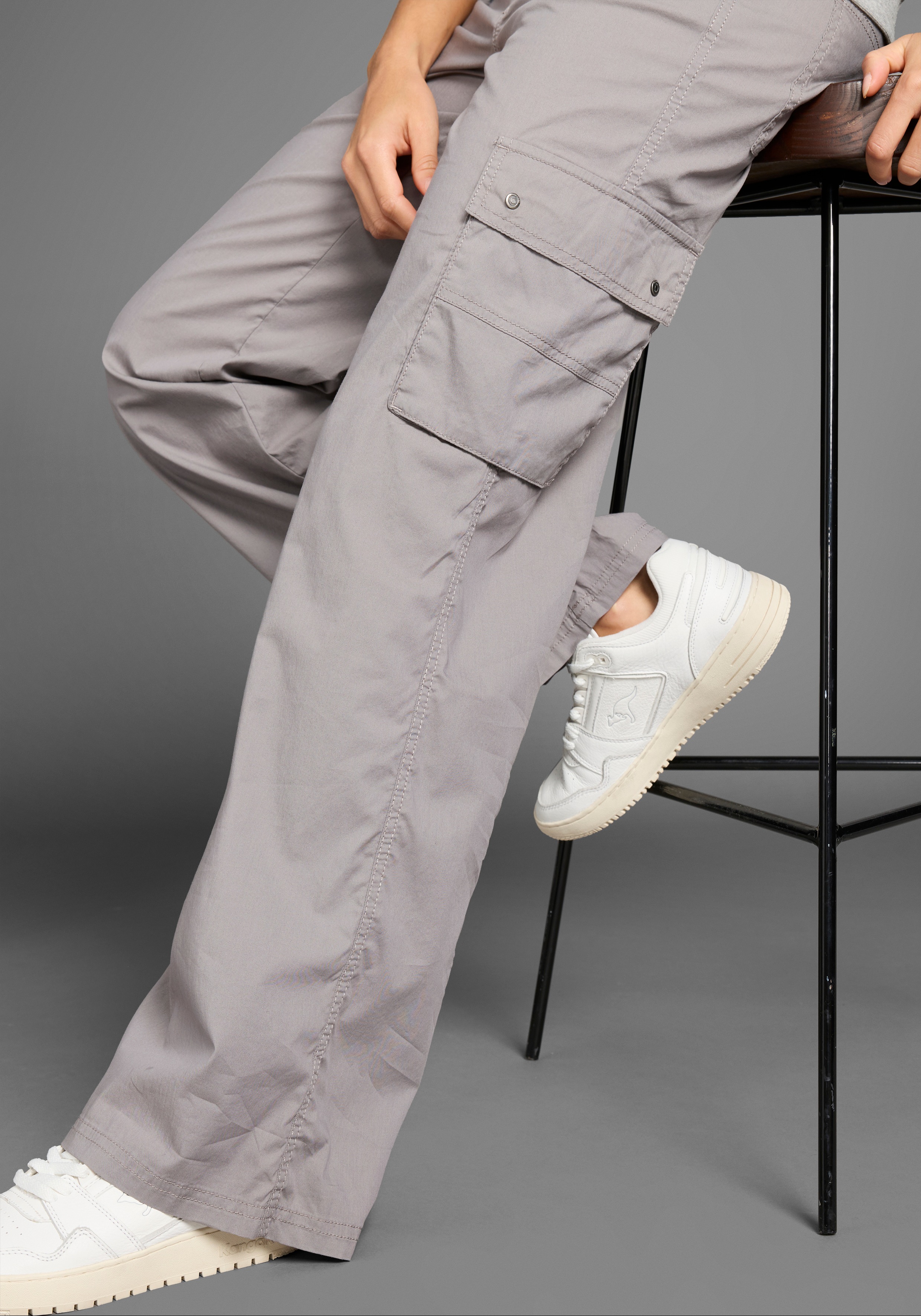 Thumbnail - KangaROOS Cargohose Wide-Leg mit Cargotaschen