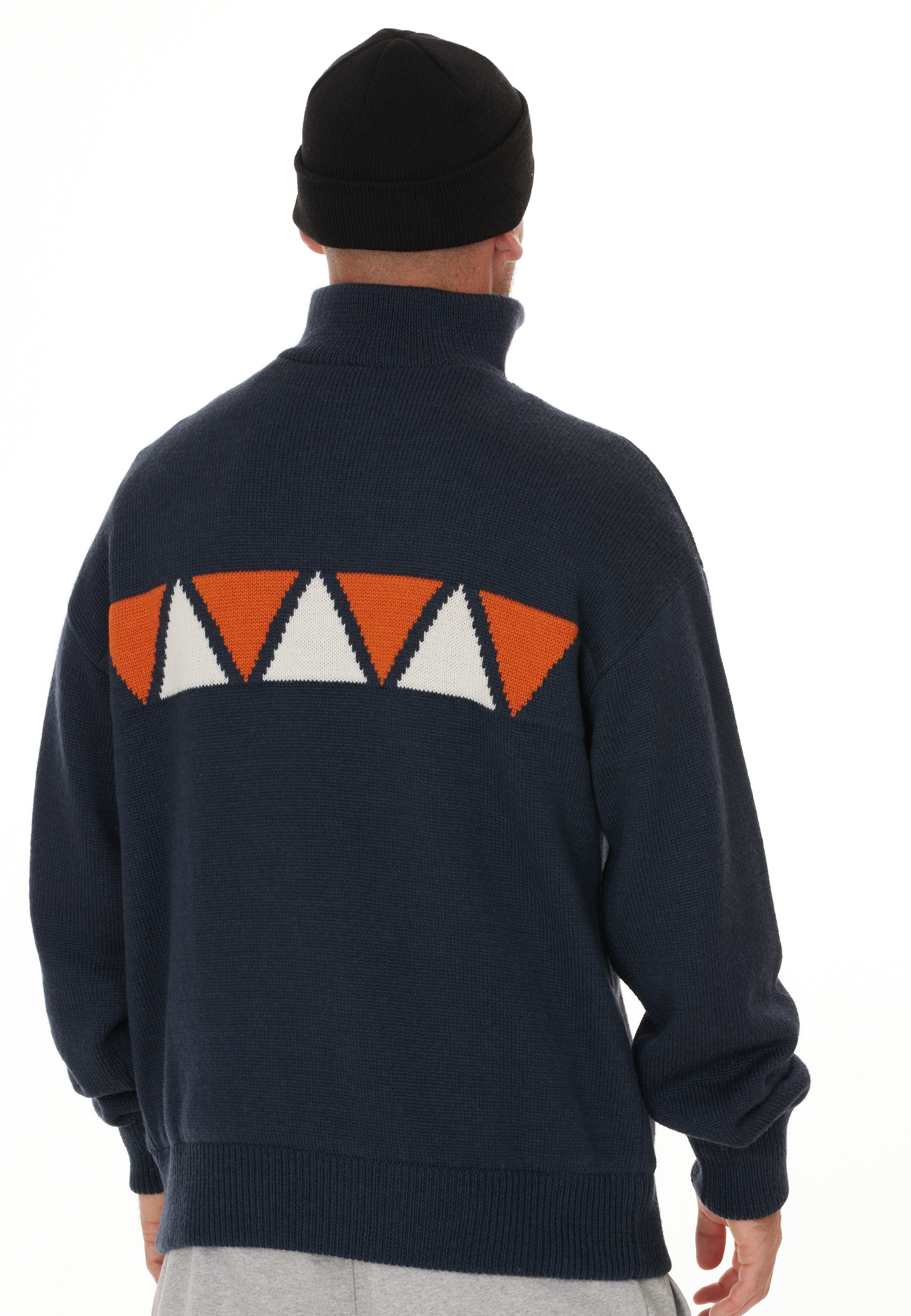 SOS Aboda Knit Sweater Men Dark Blue L 3