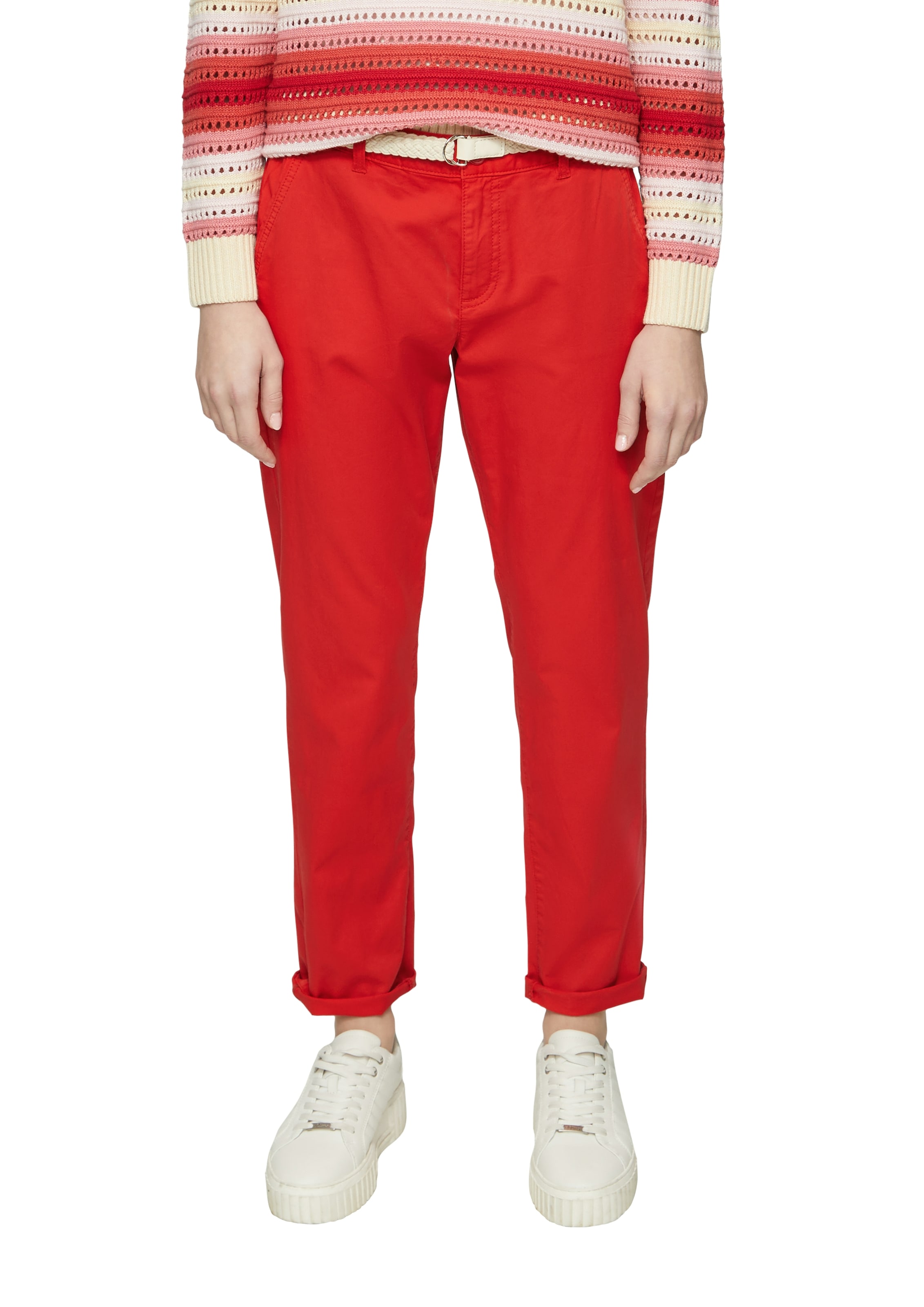 s.Oliver Chinohose mit Gürtel günstig online kaufen