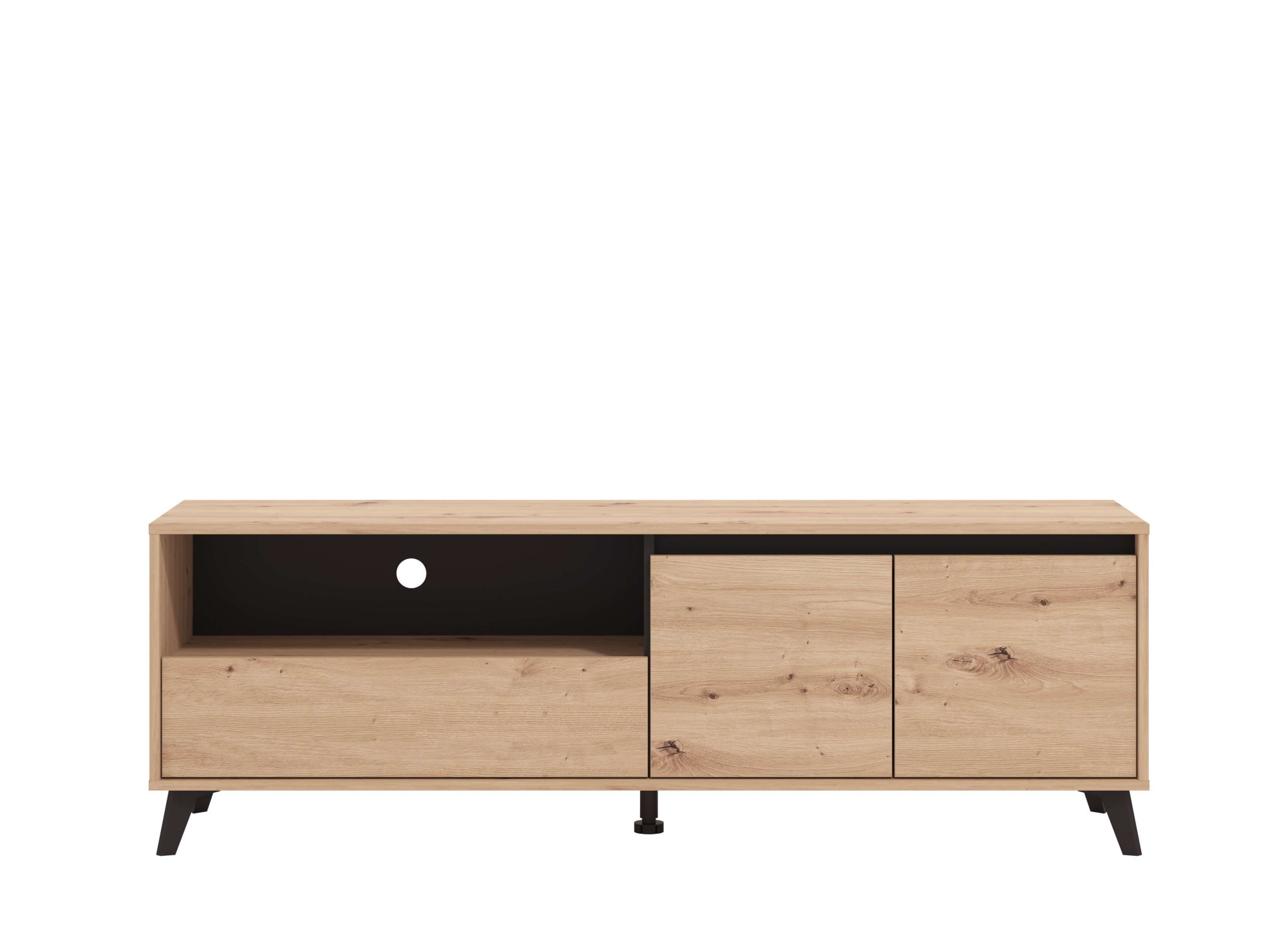 INOSIGN TV-Board »Stirling, TV-Kommode, TV-Board, TV-Schrank, Breite 158,5 cm«, in 2 Farbausführungen, 2 Türen, mit Schublade
