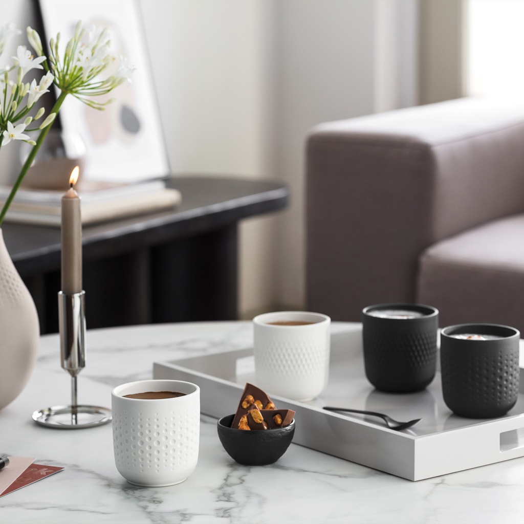 Villeroy & Boch Becher "Becher Manufacture Collier 290 ml 2er Set" günstig online kaufen