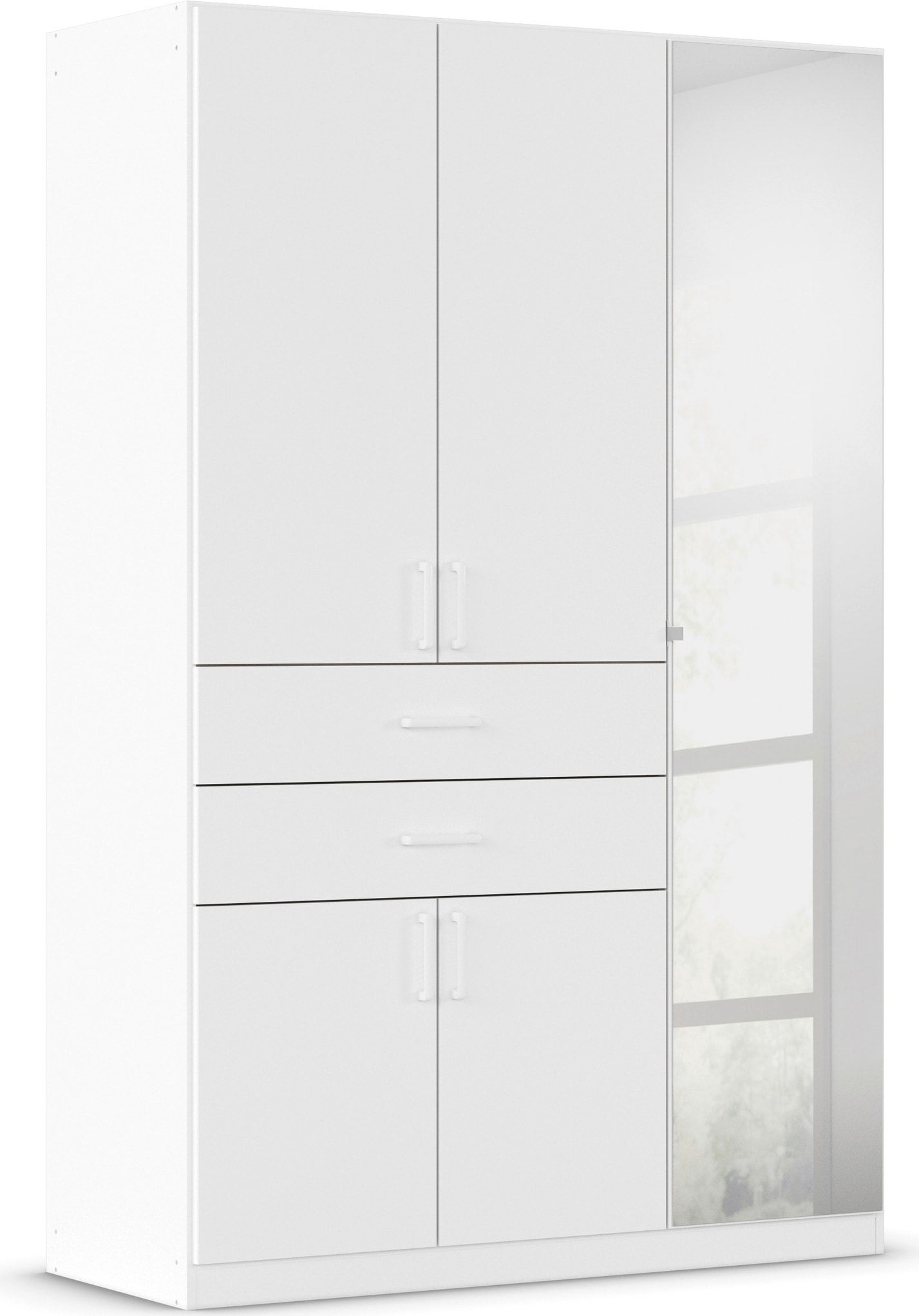 rauch Drehtürenschrank "Maika" mit Spiegel, 2 Schubladen, in verschiedenen günstig online kaufen