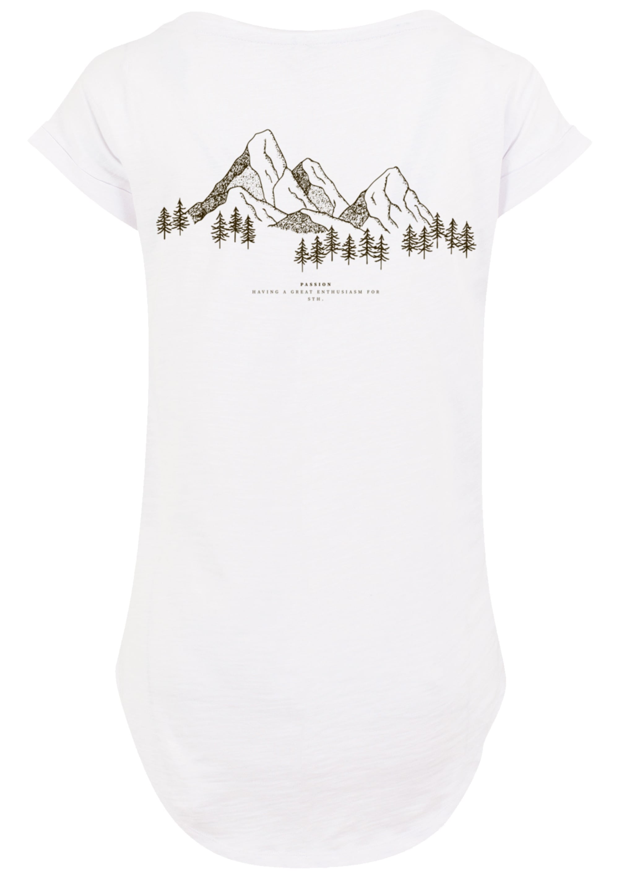 F4NT4STIC T-Shirt "PLUS SIZE Mountain Berge", Print günstig online kaufen