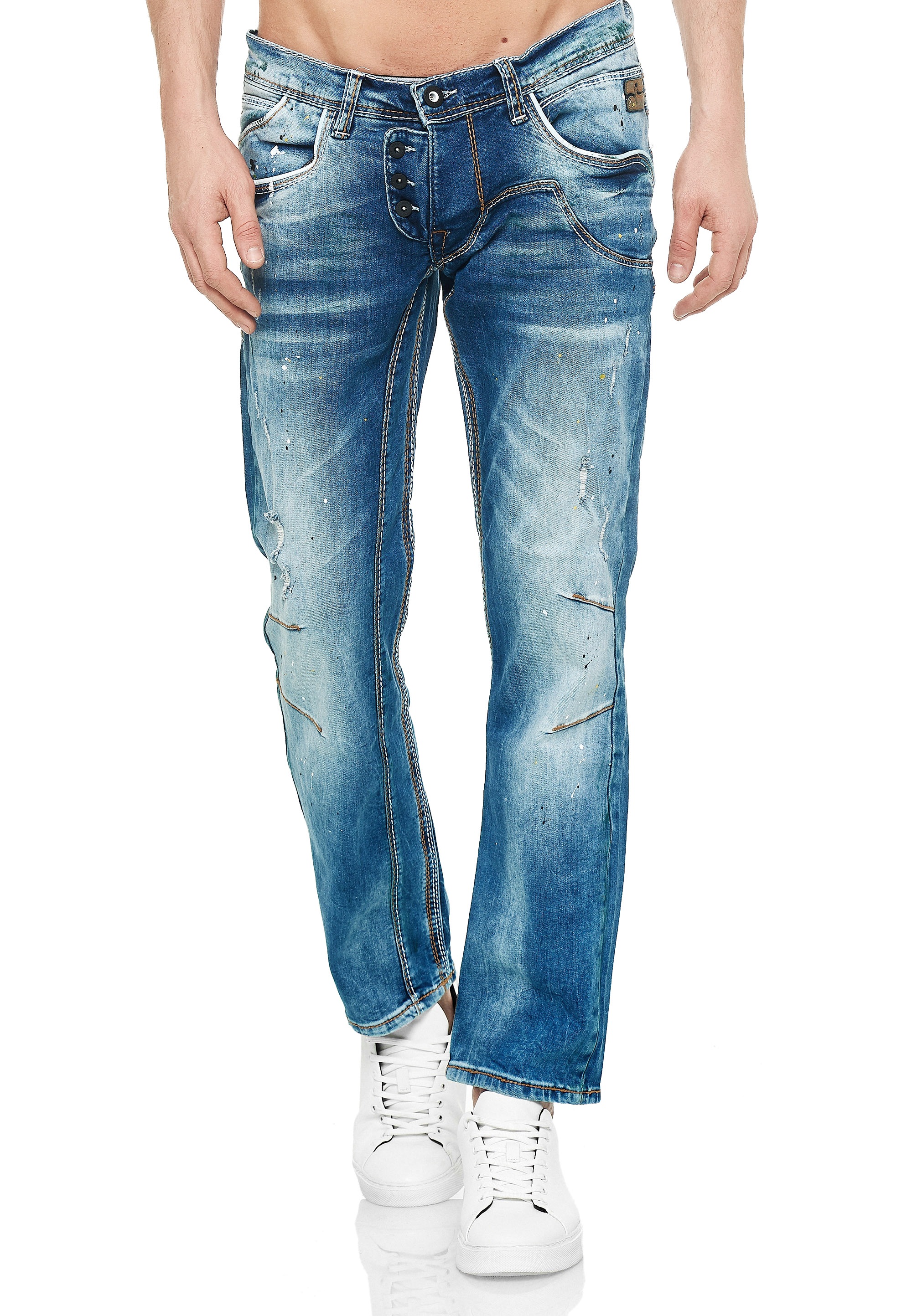 Rusty Neal Bequeme Jeans, im Regular Fit-Schnitt