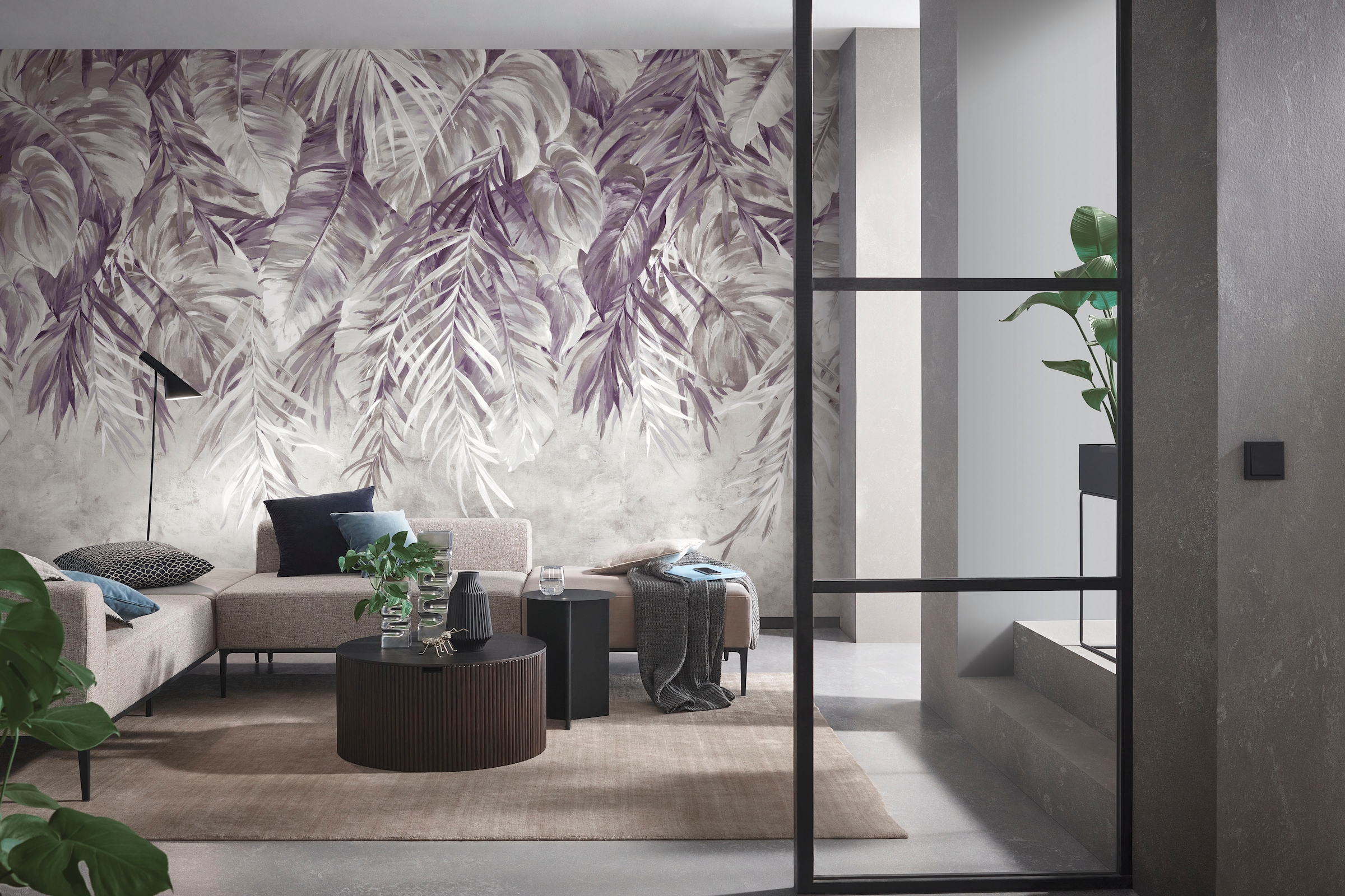 Fashion for walls Fototapete "Glamorama" floral texturiert Phthalate frei günstig online kaufen