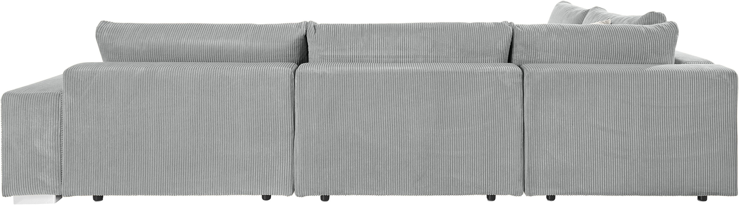 Home affaire Ecksofa »Vasco L-Form«, inkl. 10-teiligen Kissen-Set