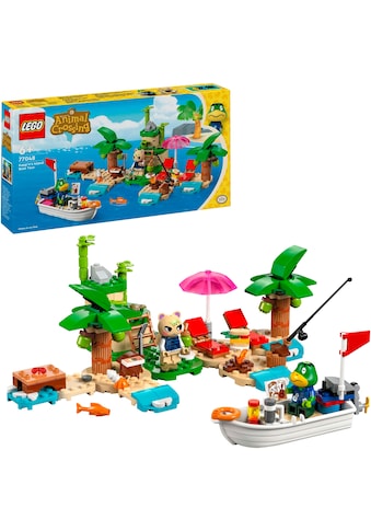 Konstruktionsspielsteine »Käptens Insel-Bootstour (77048), LEGO® Animal Crossing«,...