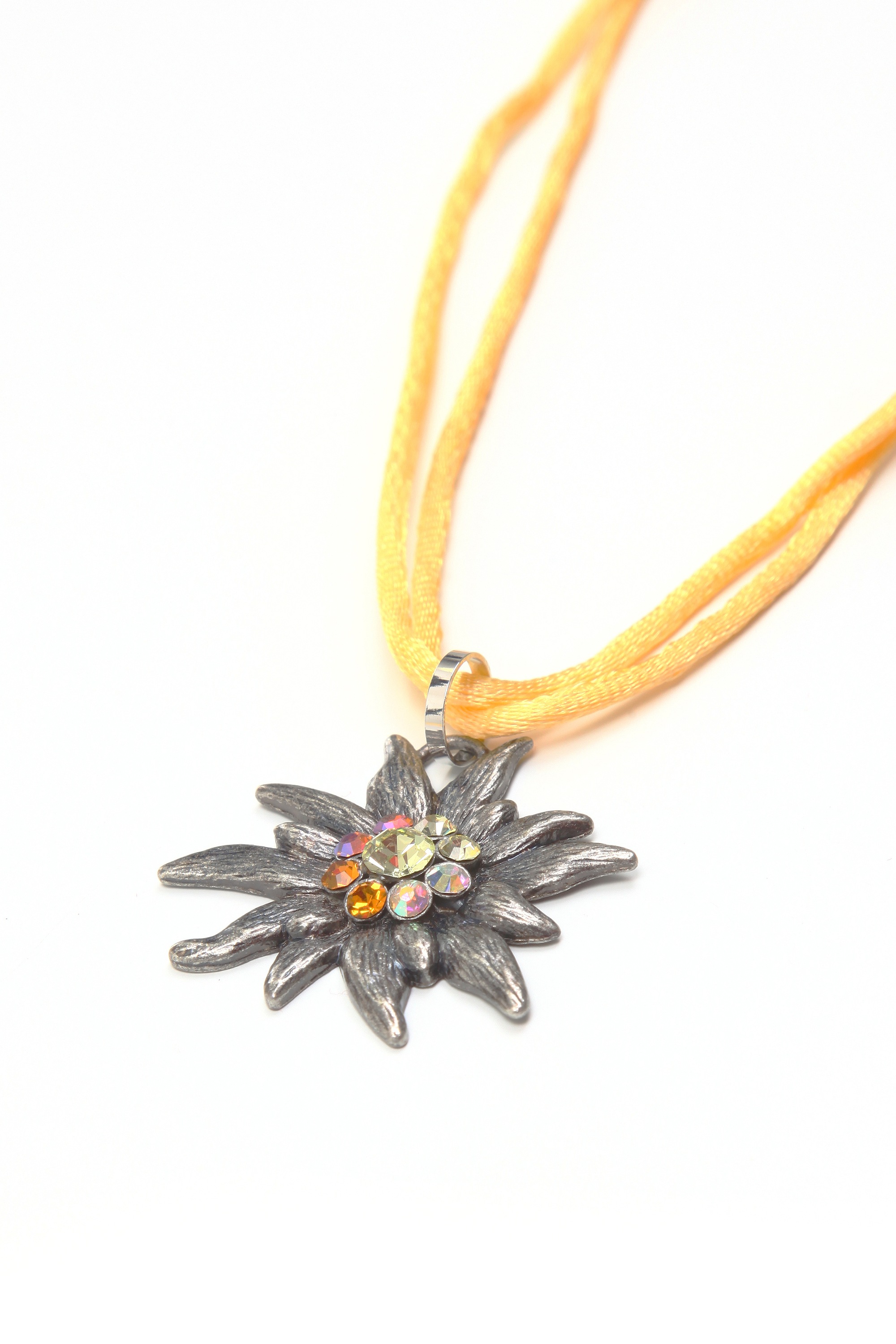 Thumbnail - Allgäu Rebell Collier "Maria" mit Edelweiß