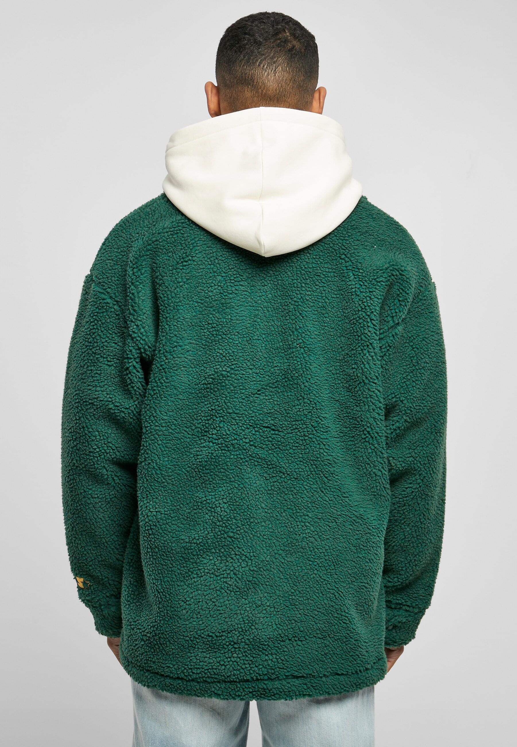 Starter Black Label Winterjacke »Starter Black Label Herren Starter Sherpa Shirt Jacket«, (1 St.), ohne Kapuze