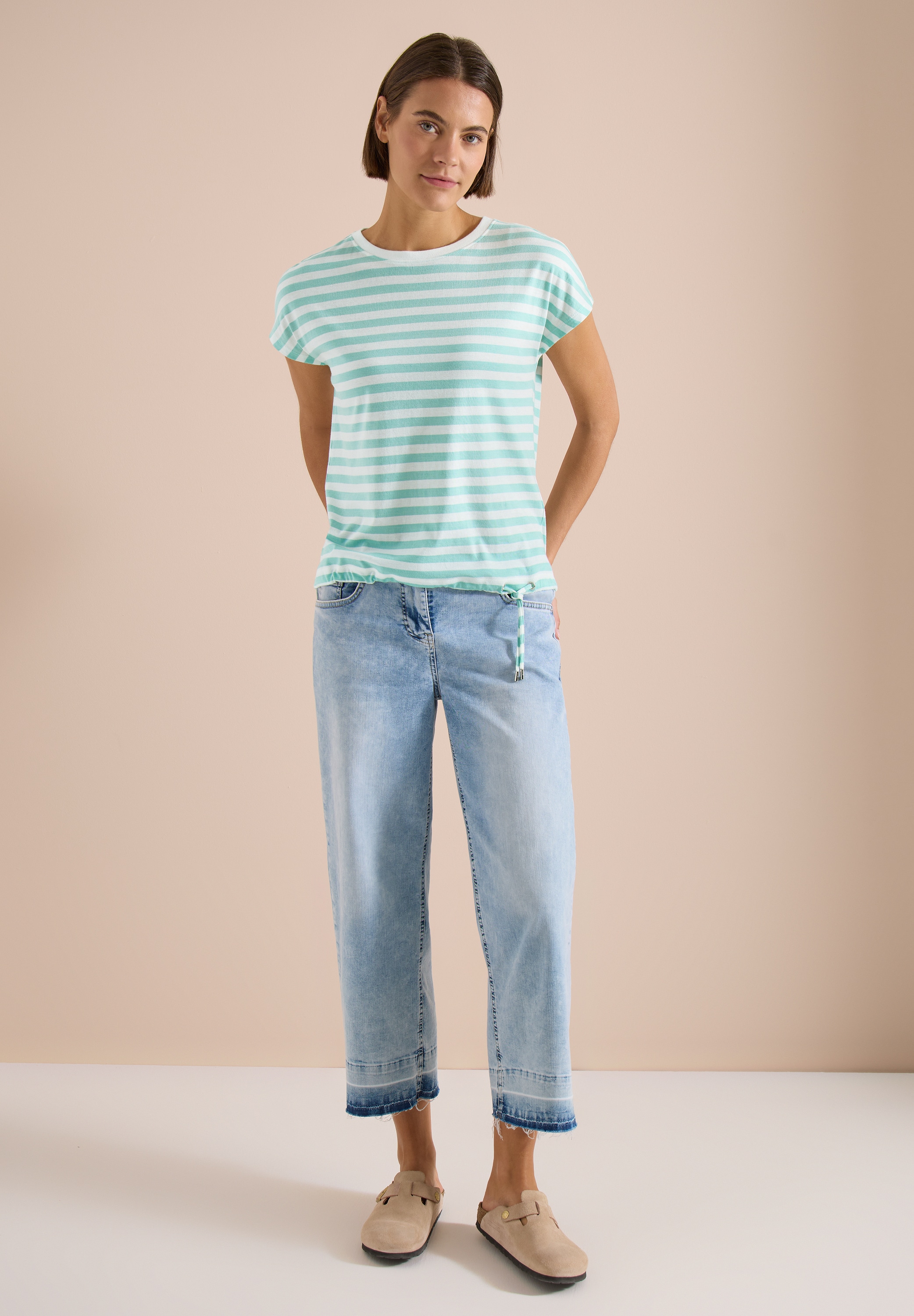 Cecil Blusenshirt im soften Baumwoll-Mix