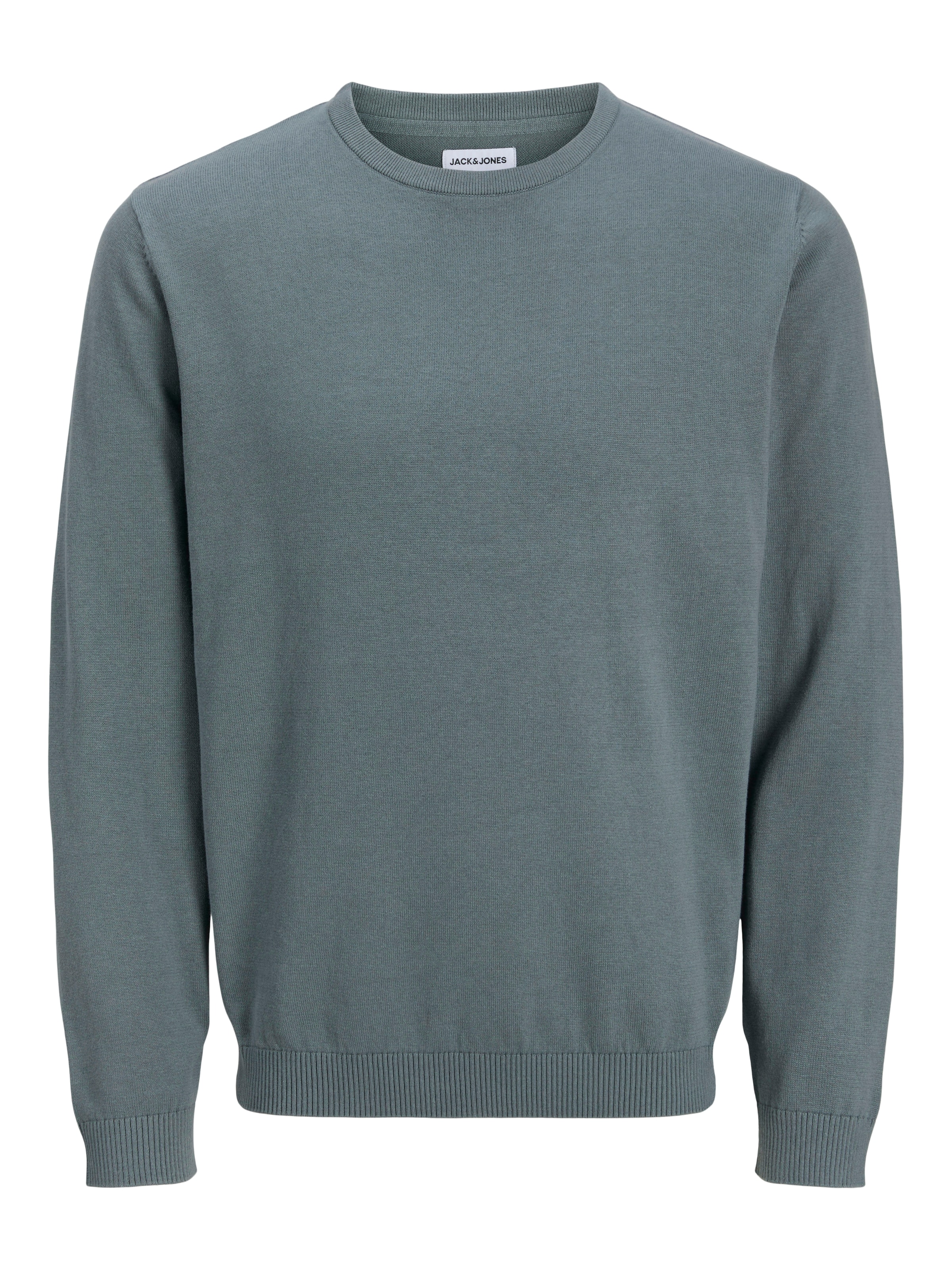 Jack & Jones Rundhalspullover »JJEBASIC KNIT CREW NECK NOOS«