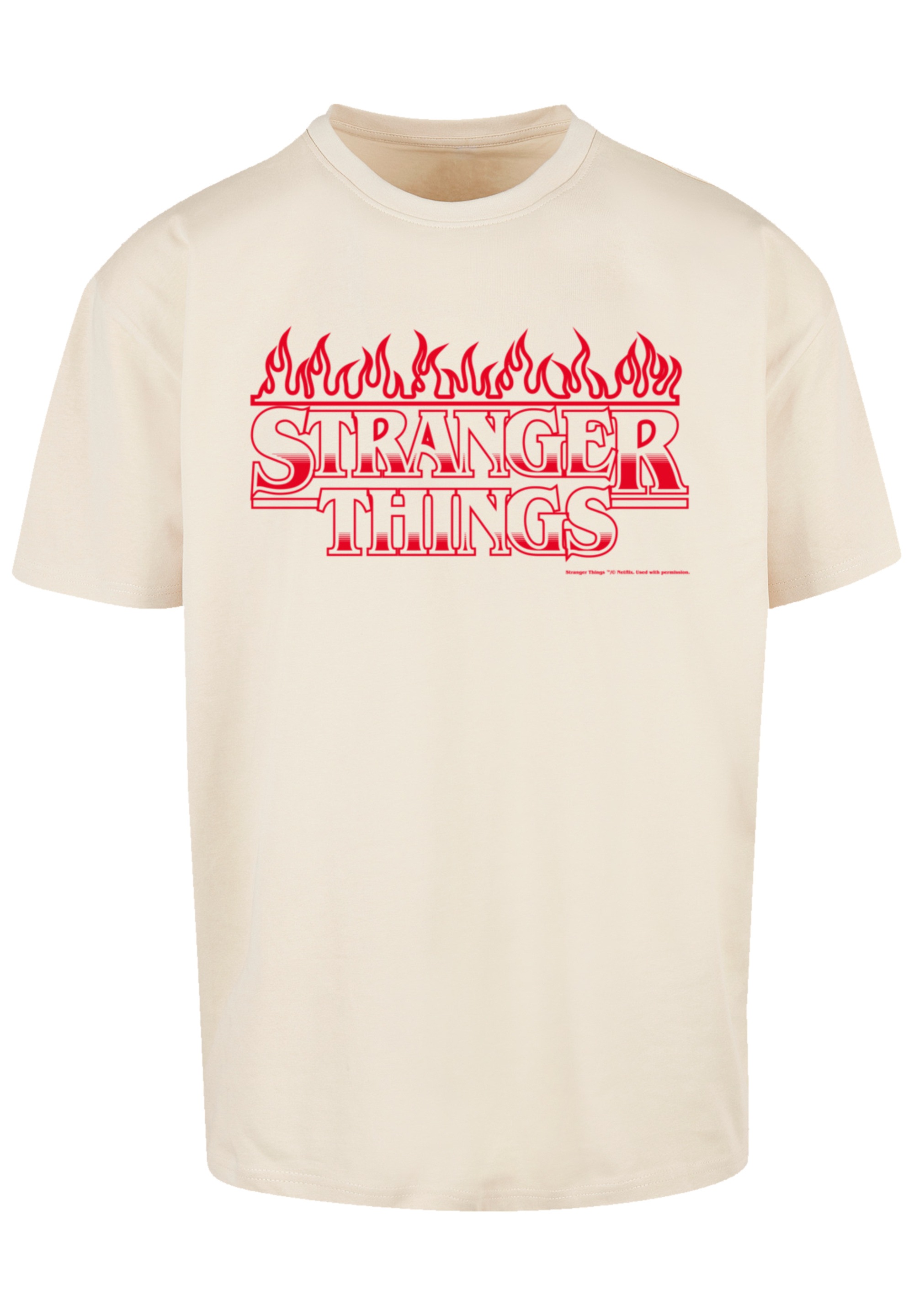 F4NT4STIC T-Shirt »Stranger Things Flames Netflix TV Series«, Premium Qualität