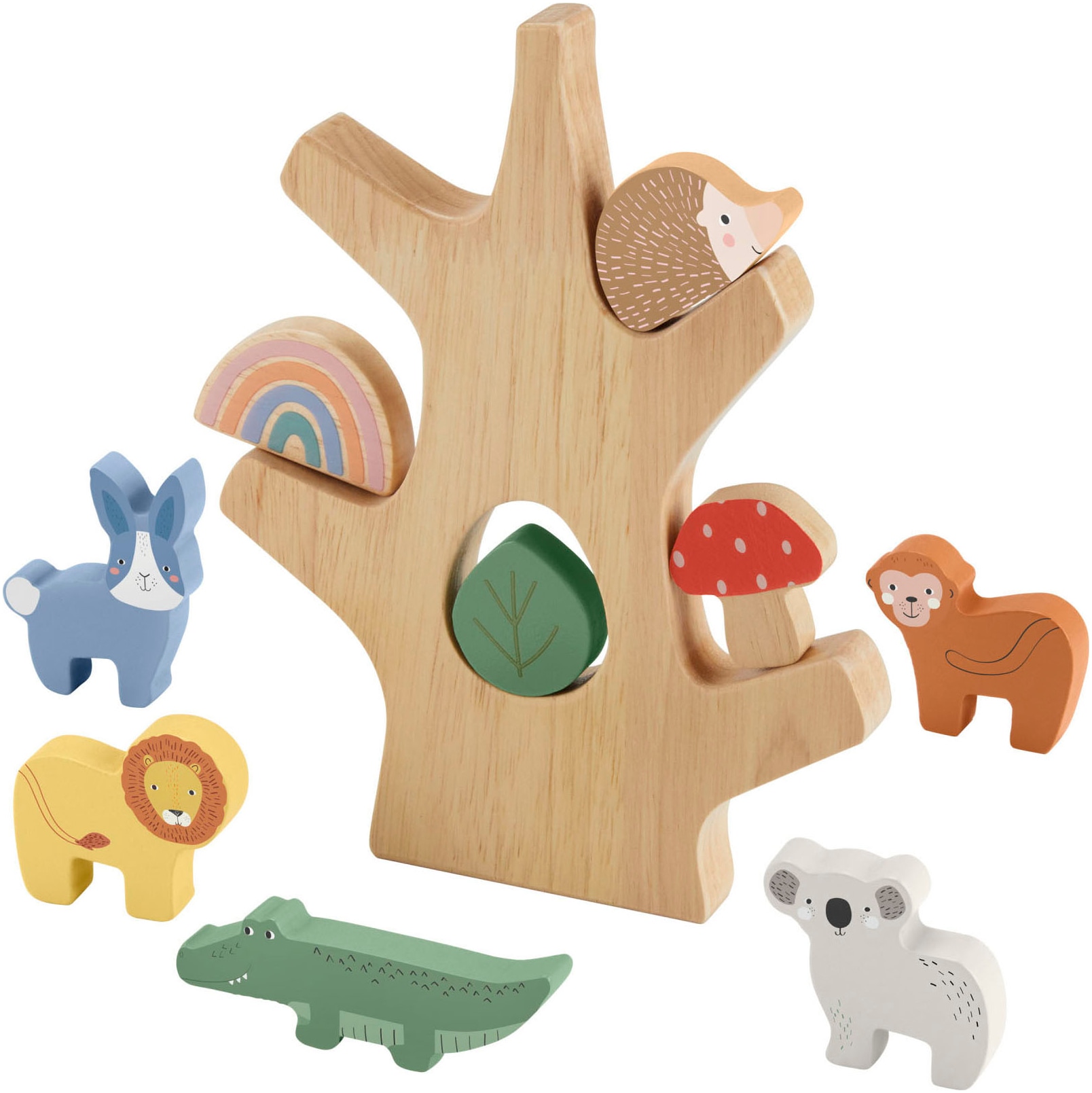 Fisher-Price® Stapelspielzeug »Tierspaß Balance-Baum«