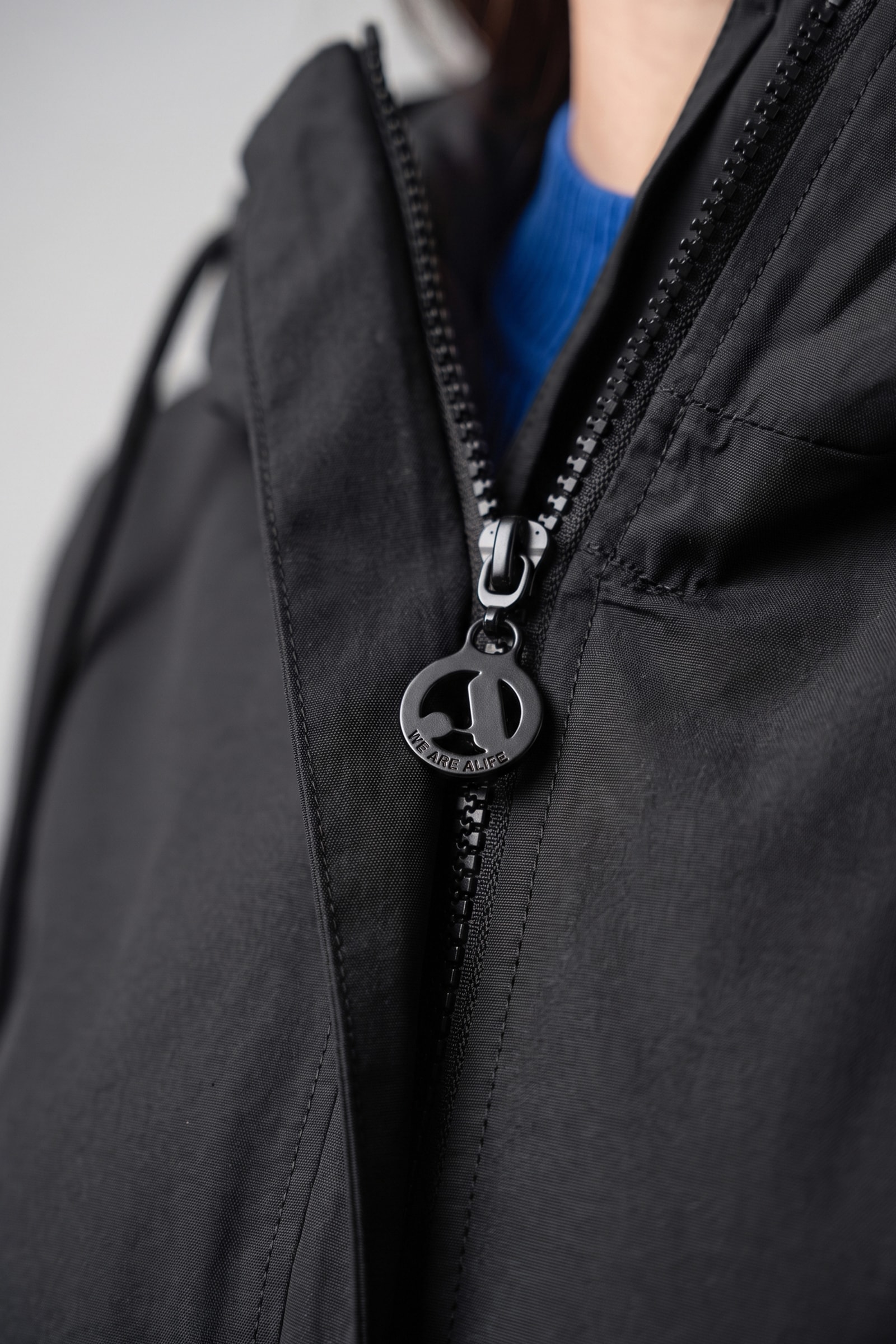 Alife & Kickin Regenjacke »Damen TirilAK A Regenjacke, Jacke« Wasserabweisend, Kapuze mit Kordelzug, Zwei-Wege-Reißverschluss
