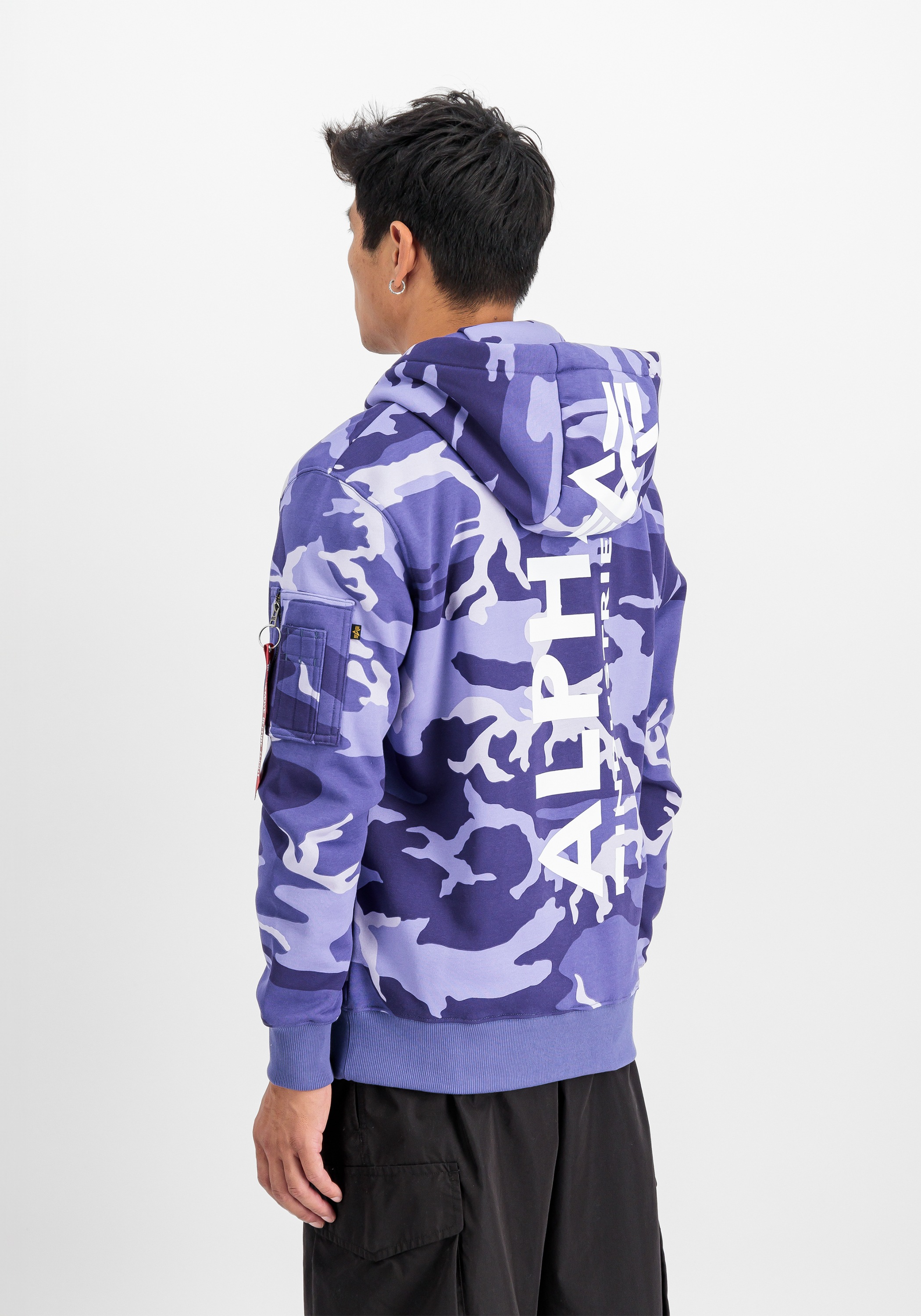 Alpha Industries "Backprint Hoodie Camo" günstig online kaufen