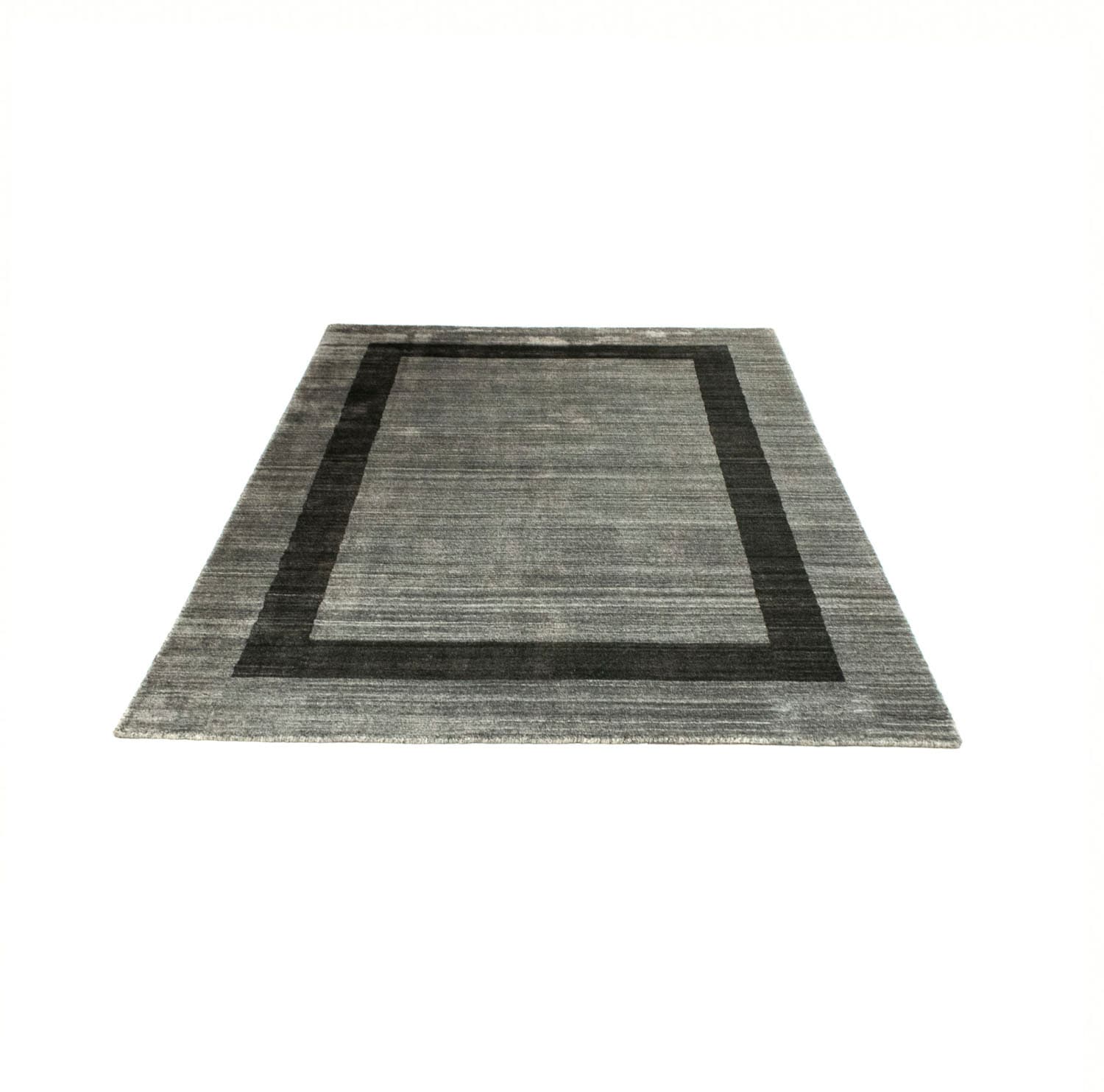 Wollteppich »Gabbeh - Loribaft Perser - 200 x 140 cm - grau«, rechteckig, 12 mm Höhe,...