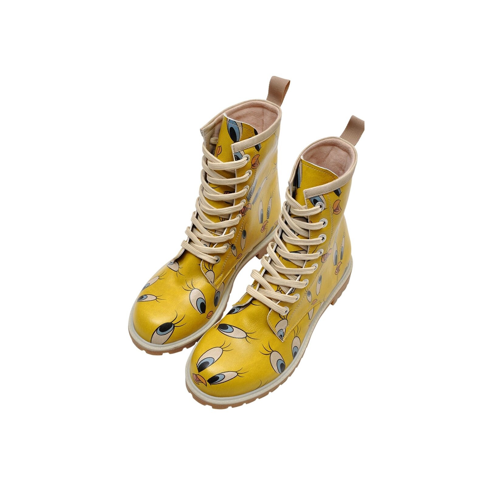 DOGO Schnürboots "Wb Longe Boots Schnürstiefel Tweety With Roses Damen" Han günstig online kaufen