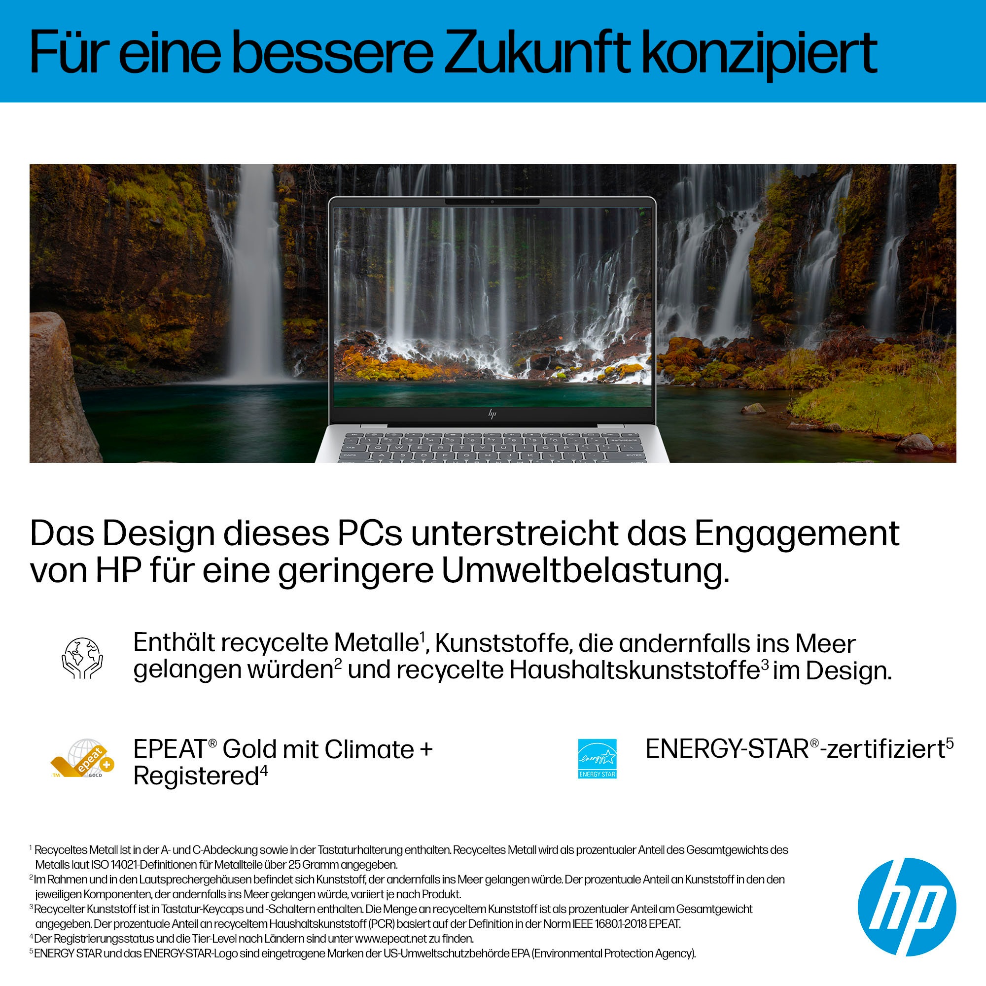 HP Notebook »OmniBook 7 14-fr0076ng«, 35,6 cm, / 14 Zoll, Intel, Core Ultra 7, ARC, 1000 GB SSD