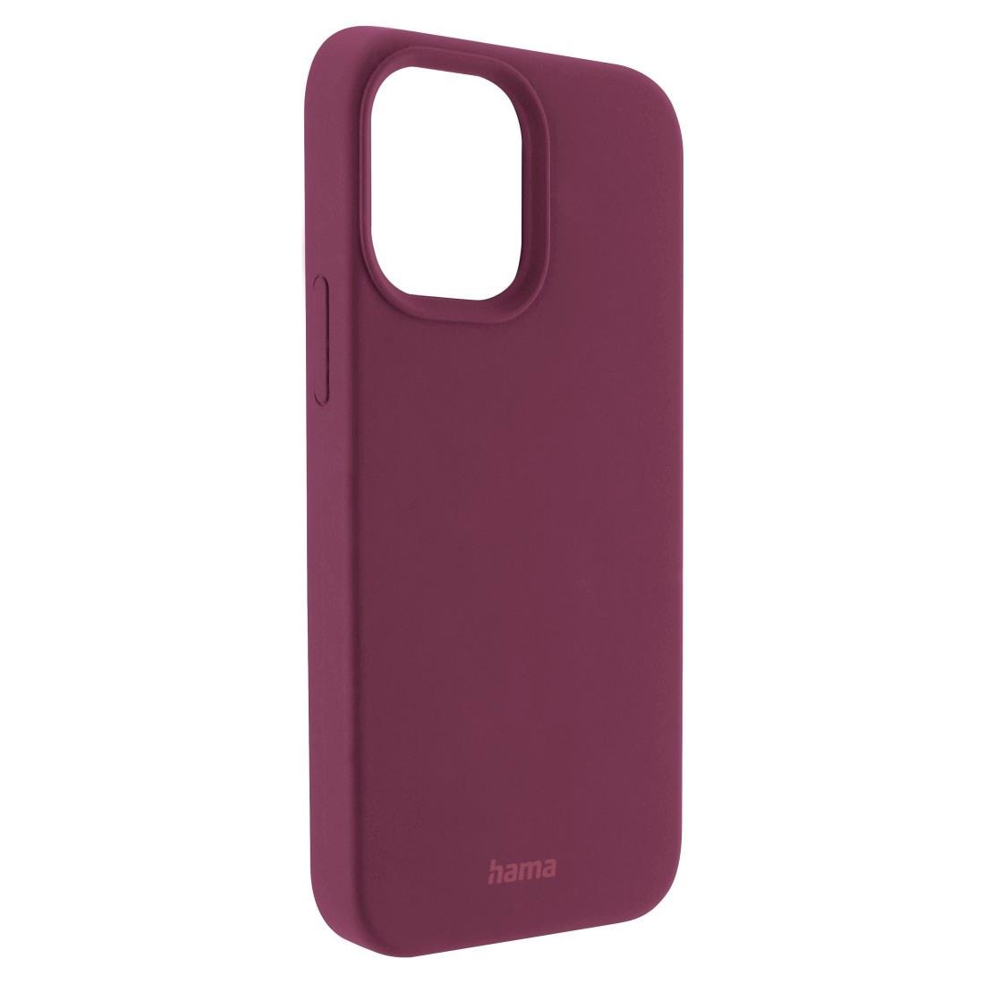 Hama Smartphone-Hülle »Cover f. iPhone 13Pro Max f. Apple MagSafe Handy Case Finest Feel Pro«