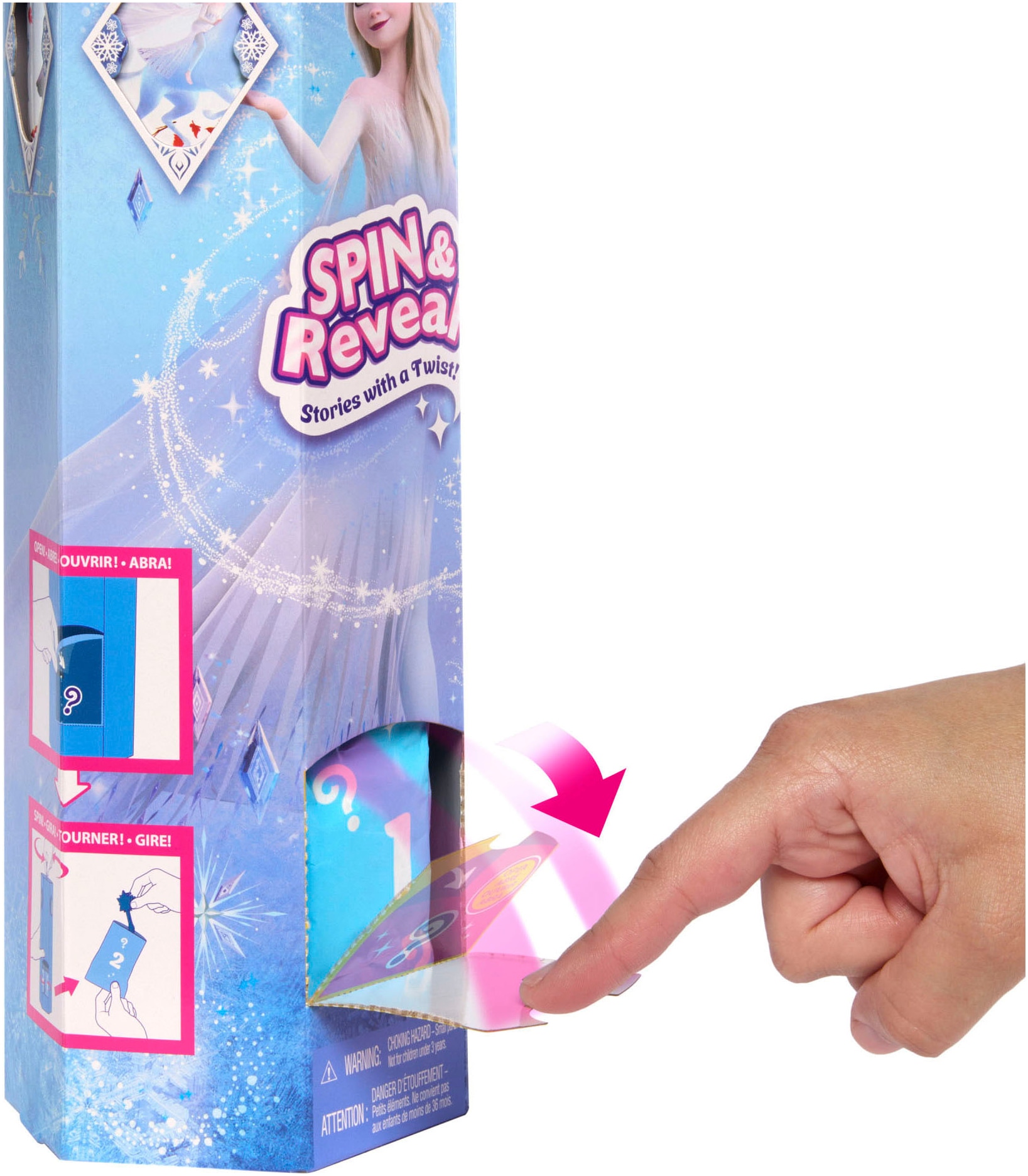 Mattel® Anziehpuppe »Disney Die Eiskönigin Spin & Reveal Elsa«