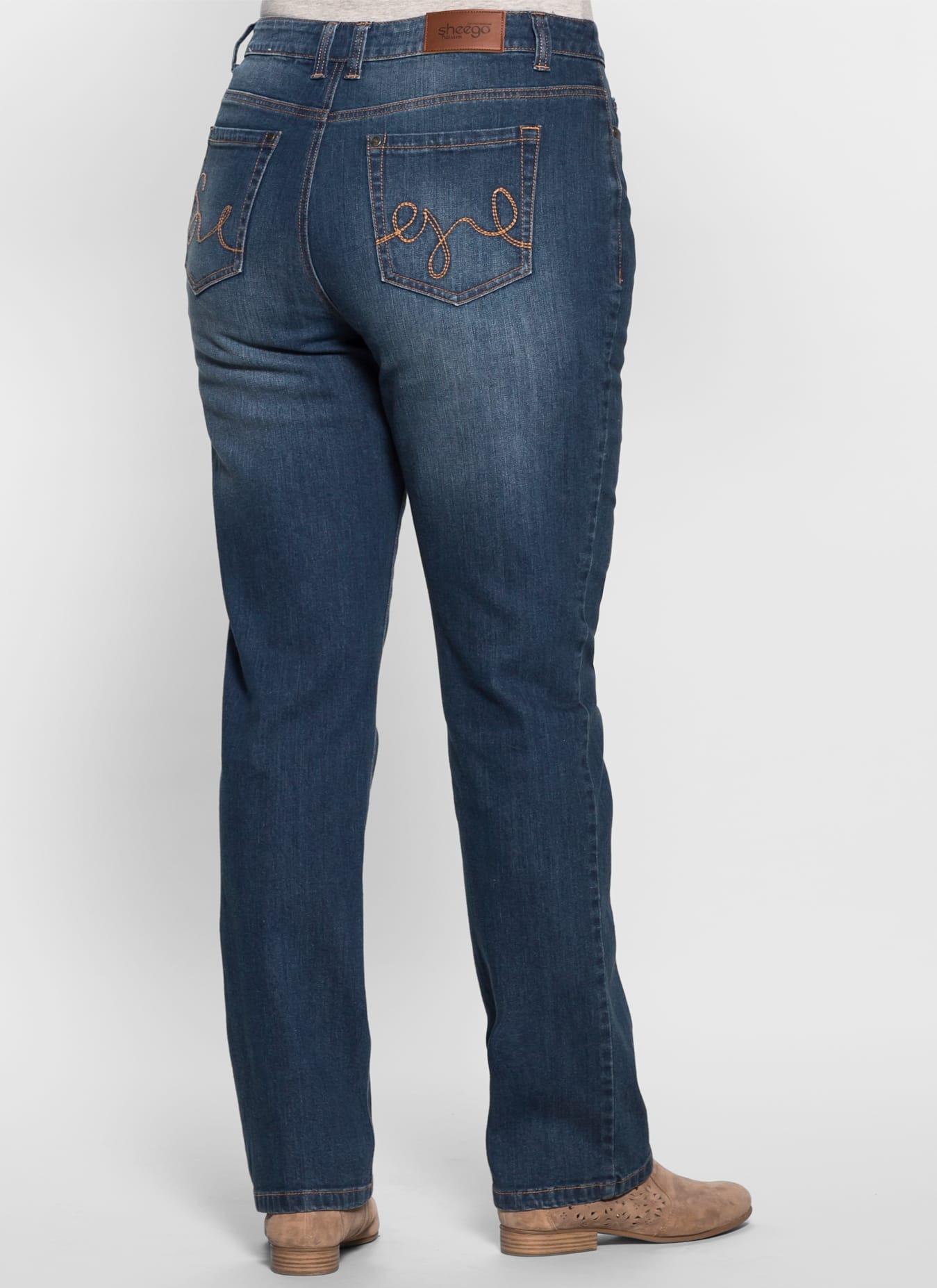 Sheego 5-Pocket Jeans Blue Denim 23 2