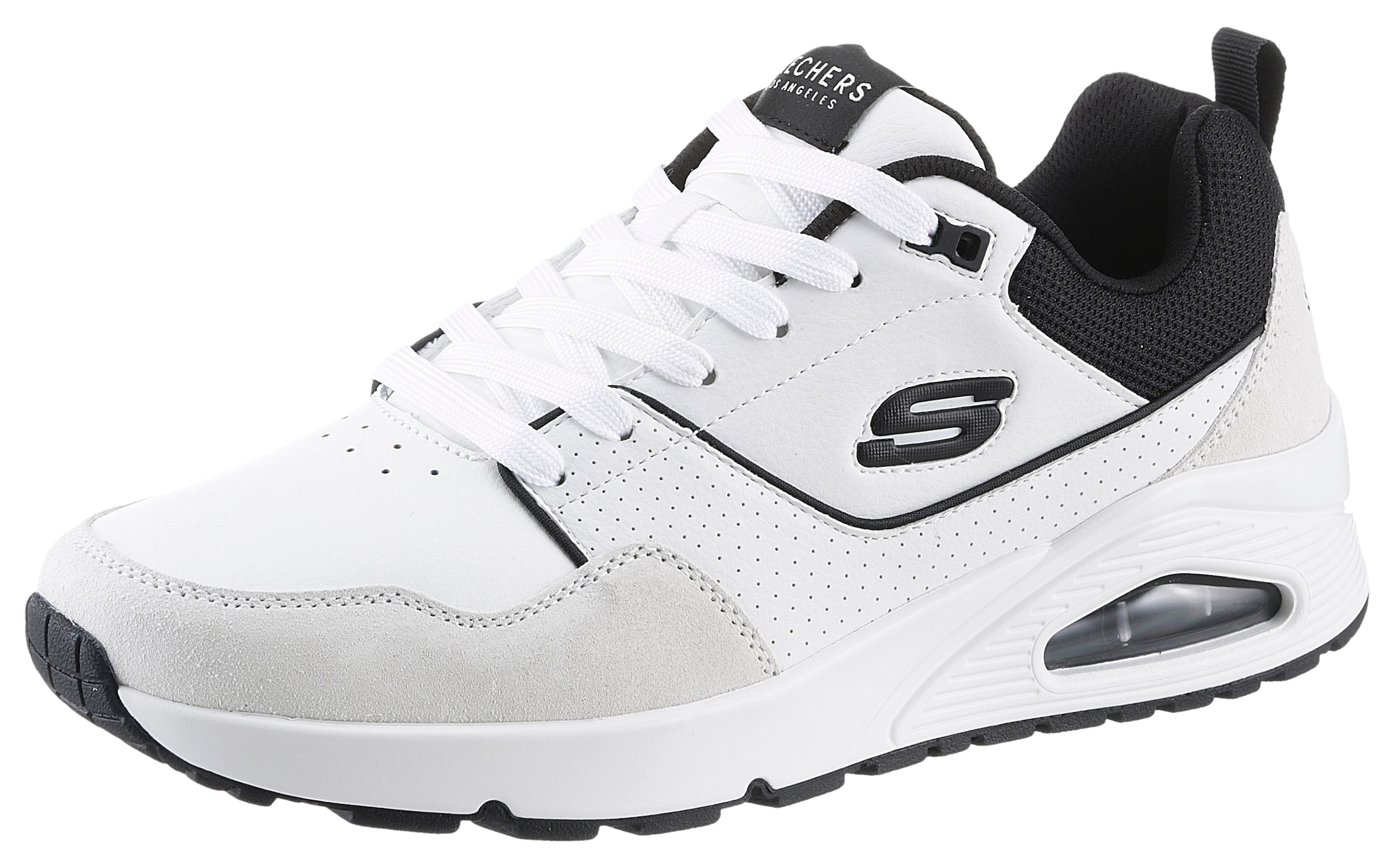 Skechers Sneaker »UNO-RETRO ONE«, Retro Sneaker, Schnürschuh mit Skech-Air Luftkissensohle