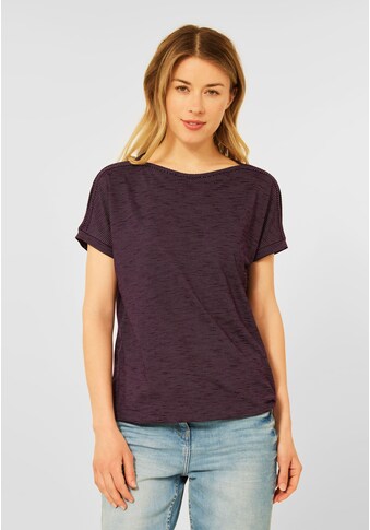 Cecil T-Shirt, mit Schulterdetail kaufen