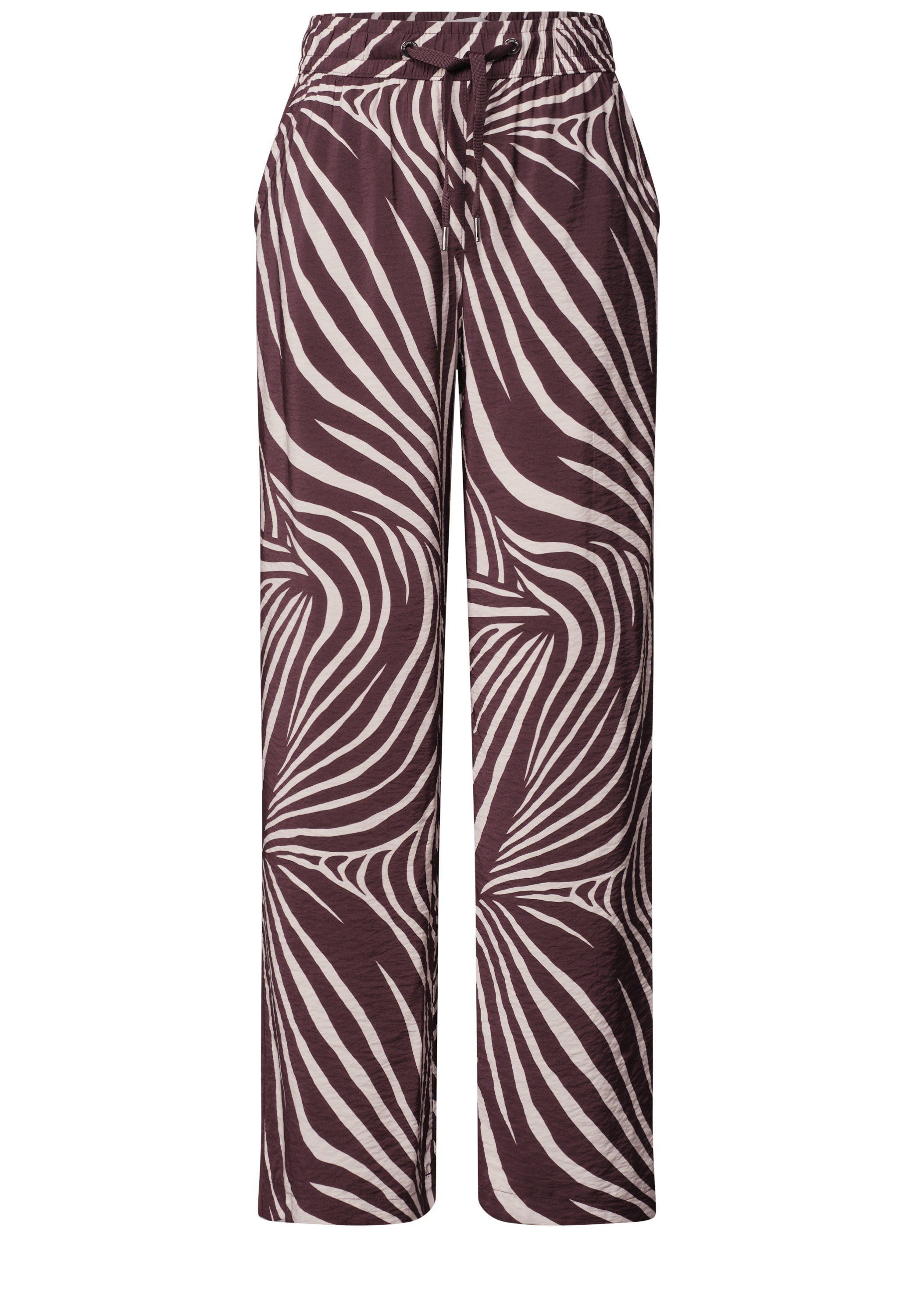 STREET ONE Stoffhose  mit Wide Legs