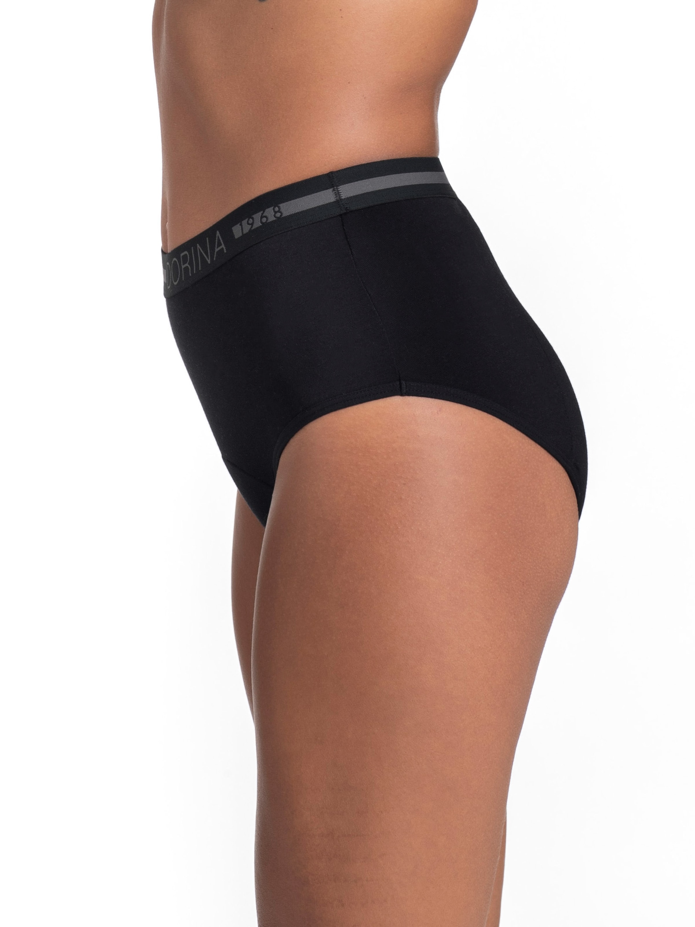Dorina Periodenslip »PERIOD PANTIES -2PP«, (2er Pack), bei mittlerer bis starker Menstruation