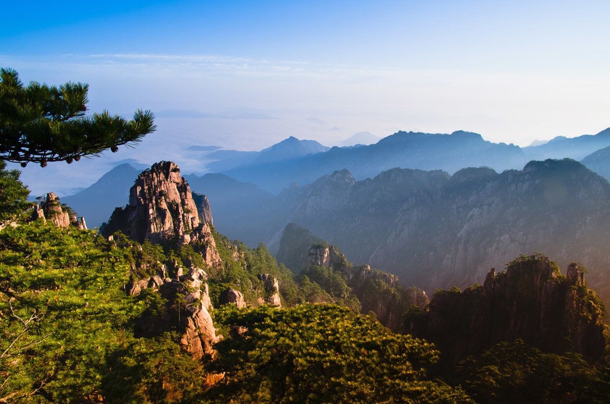 Papermoon Fototapete "Berg Huangshan"