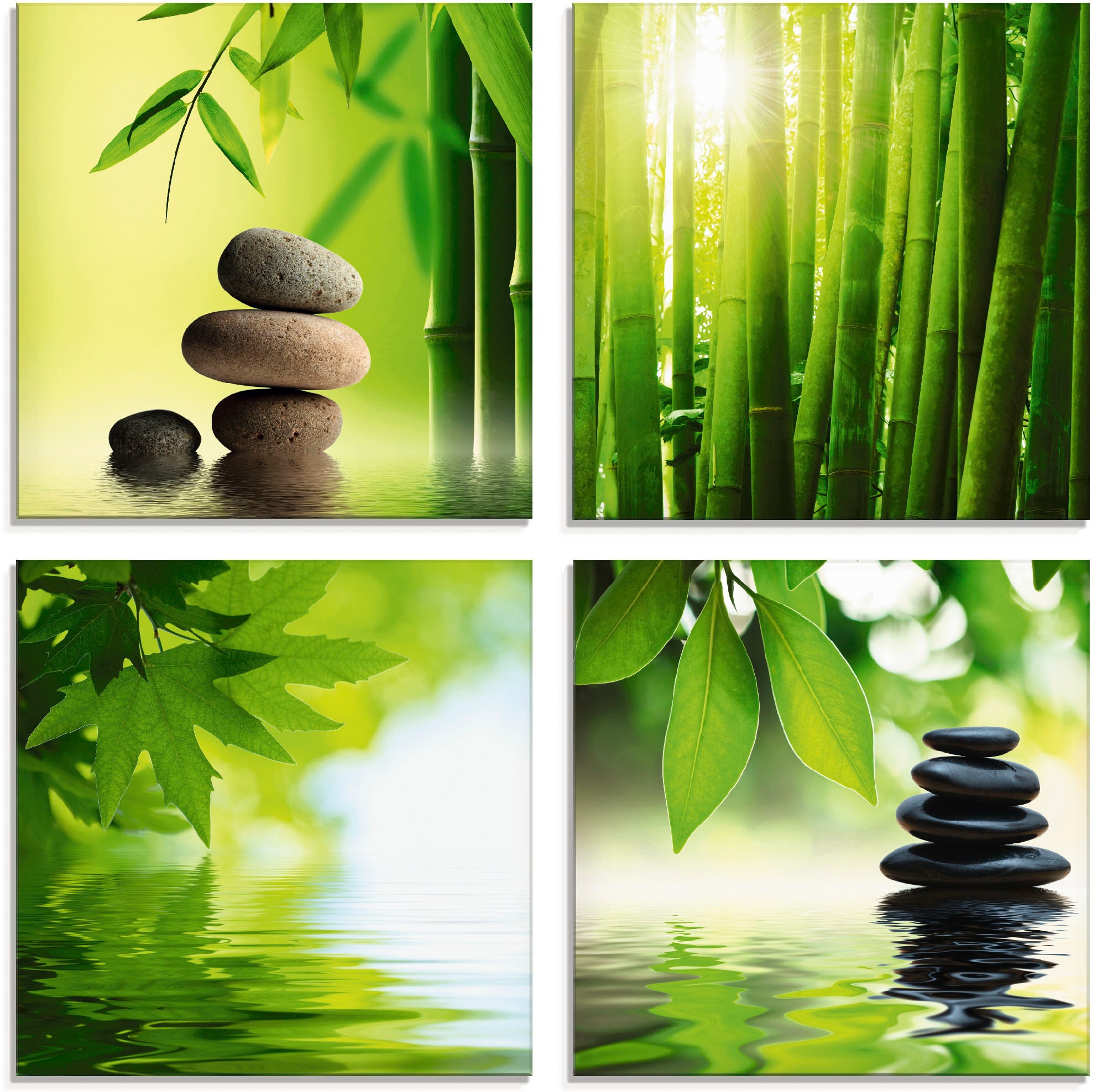 Artland Stiklinis paveikslas »Spa Stillleben B...