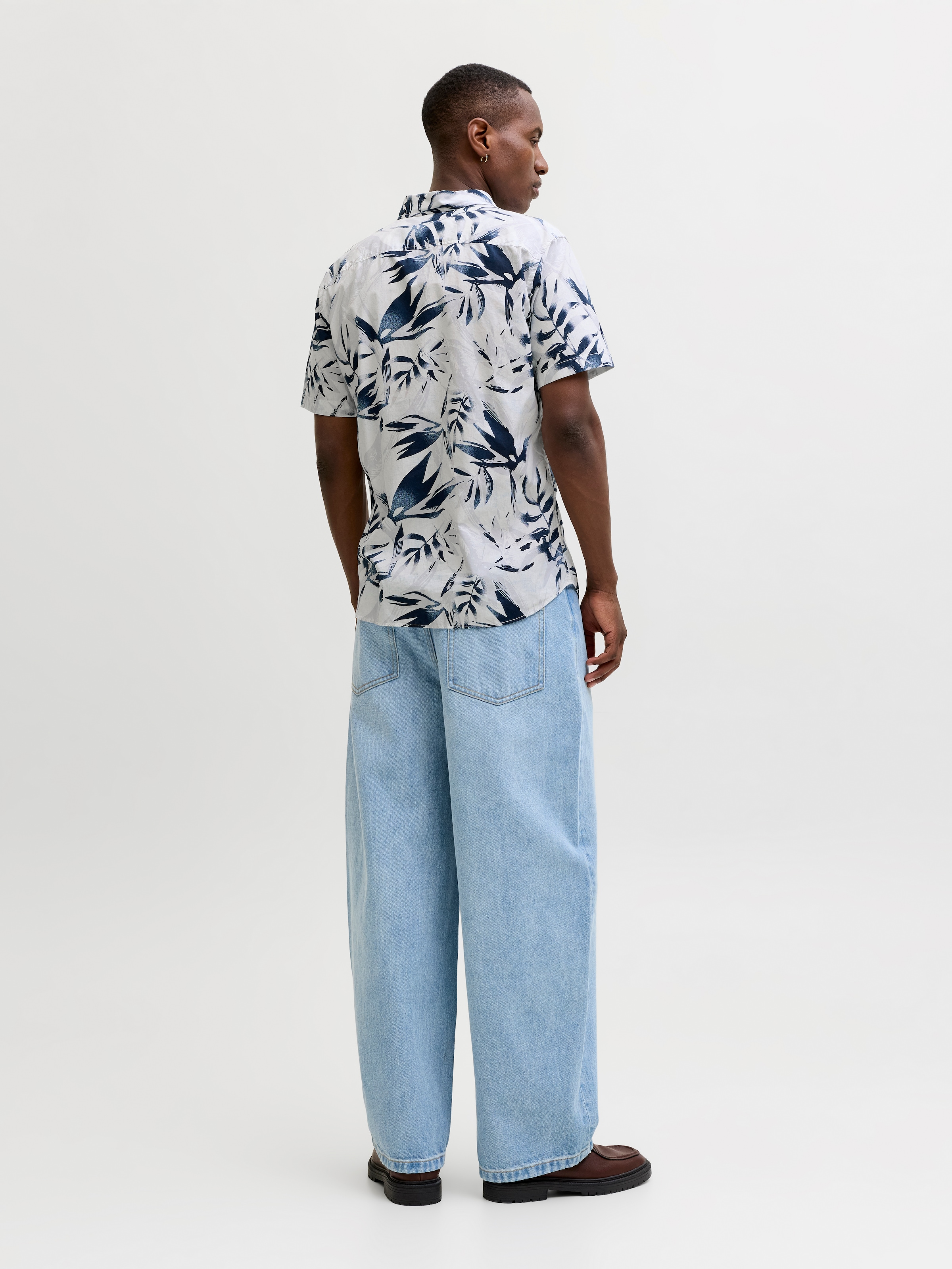 Jack & Jones Kurzarmhemd »JJHONOLULU AOP SHIRT SS«