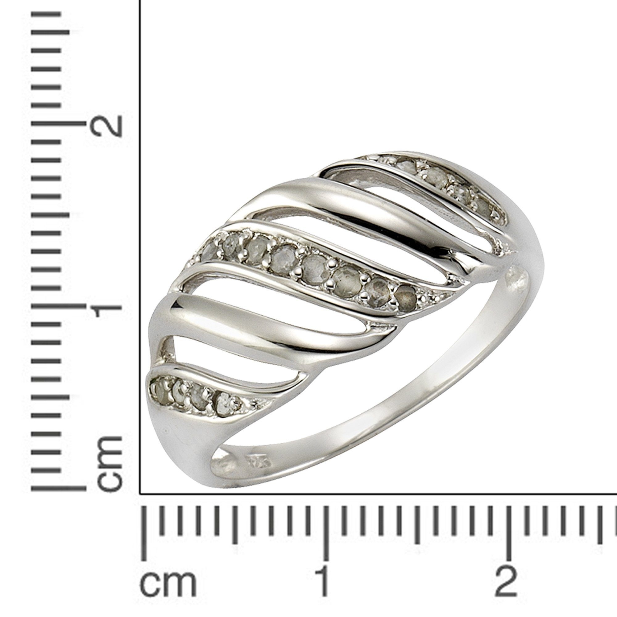 Diamonds by Ellen K. Fingerring XV6394