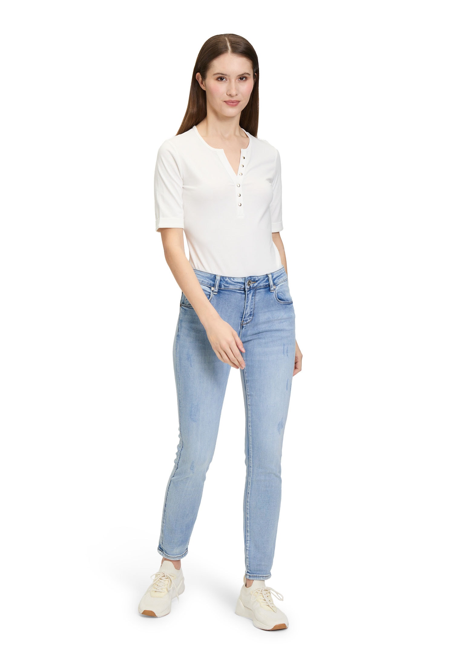 Betty Barclay Slim-fit-Jeans »Betty Barclay Damen Basic-Jeans mit Waschung«