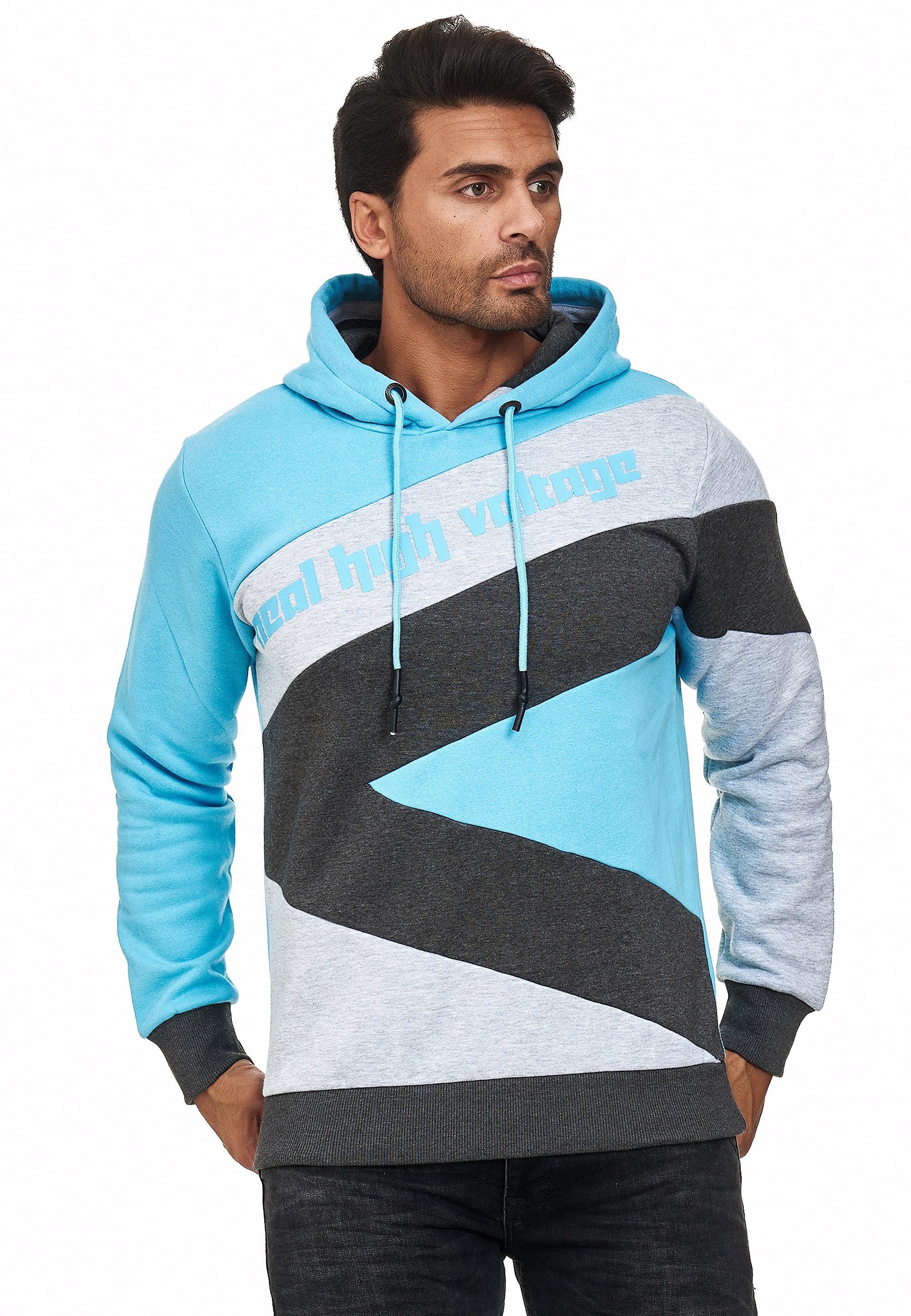 Rusty Neal Kapuzensweatshirt, sportlichem ▷ für Design BAUR | in