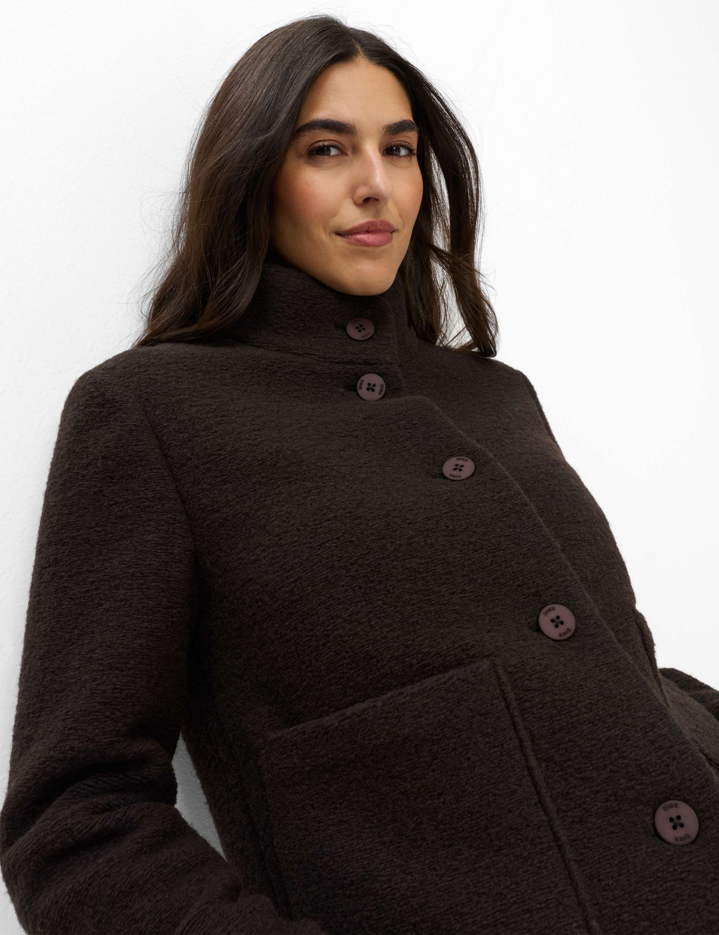 Brax Steppjacke »Style POLLY« Damenjacke aus hochwertigem Wollmix