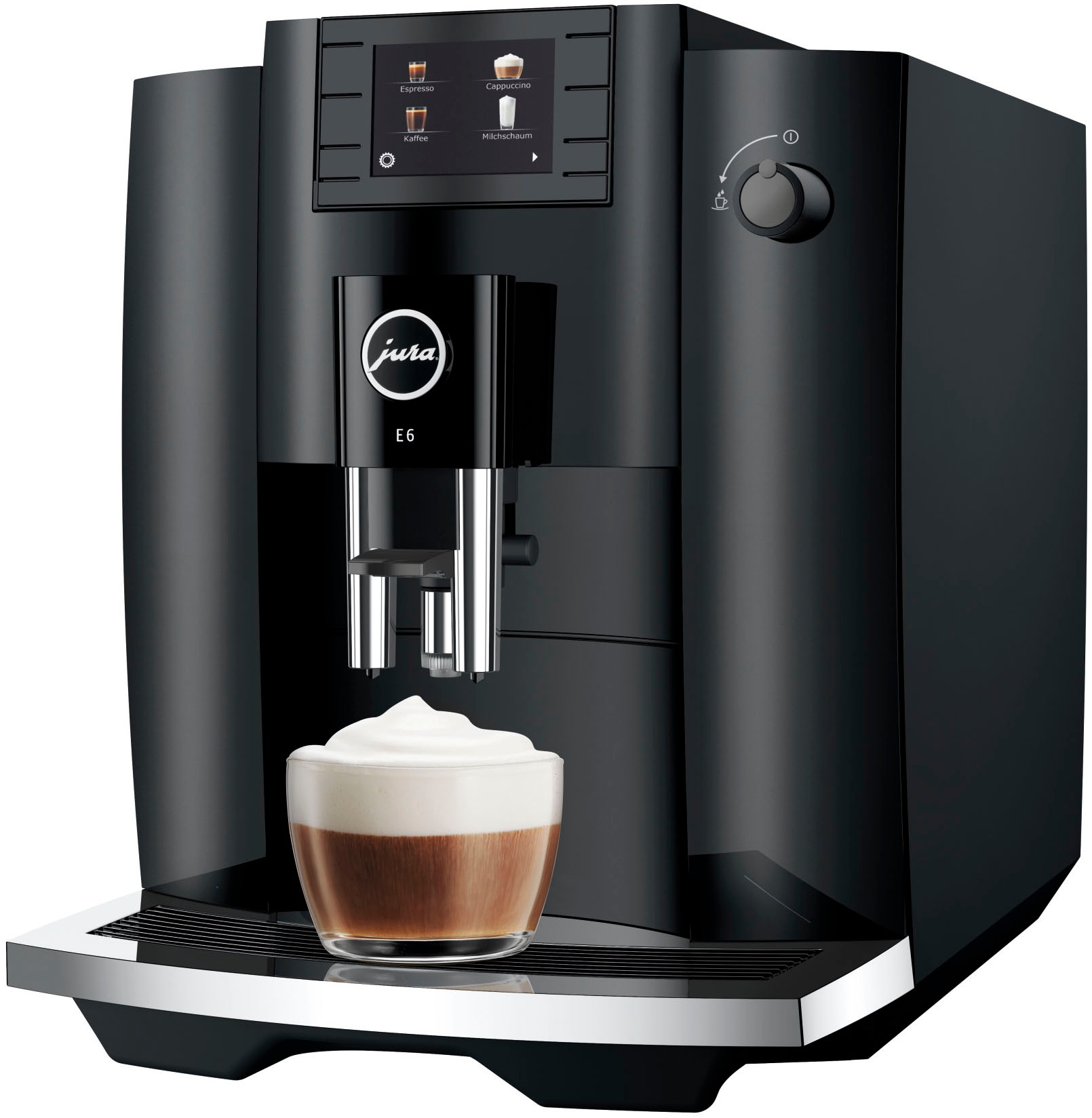 JURA Kaffeevollautomat »15802 E6 Full Black (EC)«