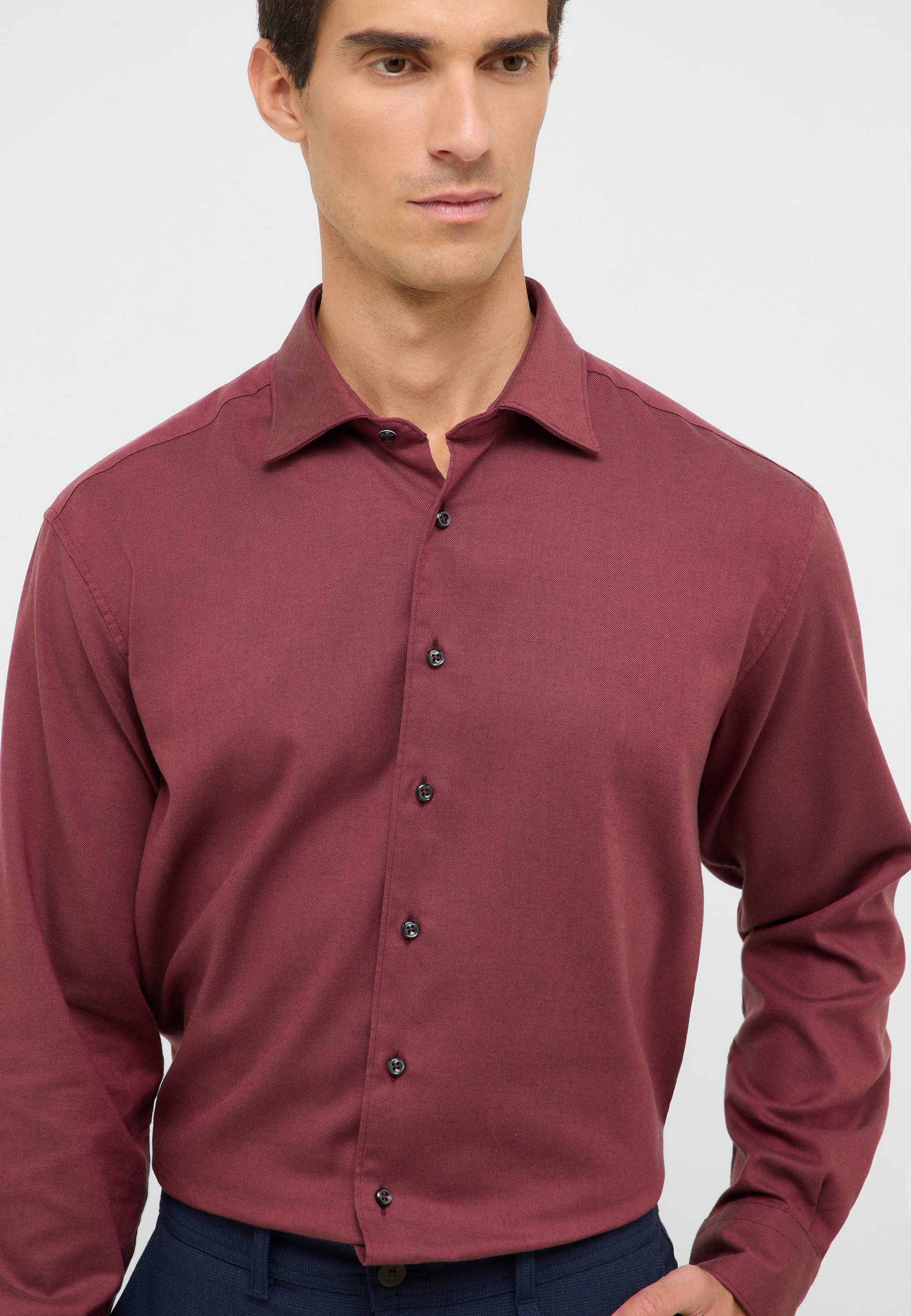 Thumbnail - Eterna Langarmhemd "MODERN FIT" EASY IRON (bügelleicht)