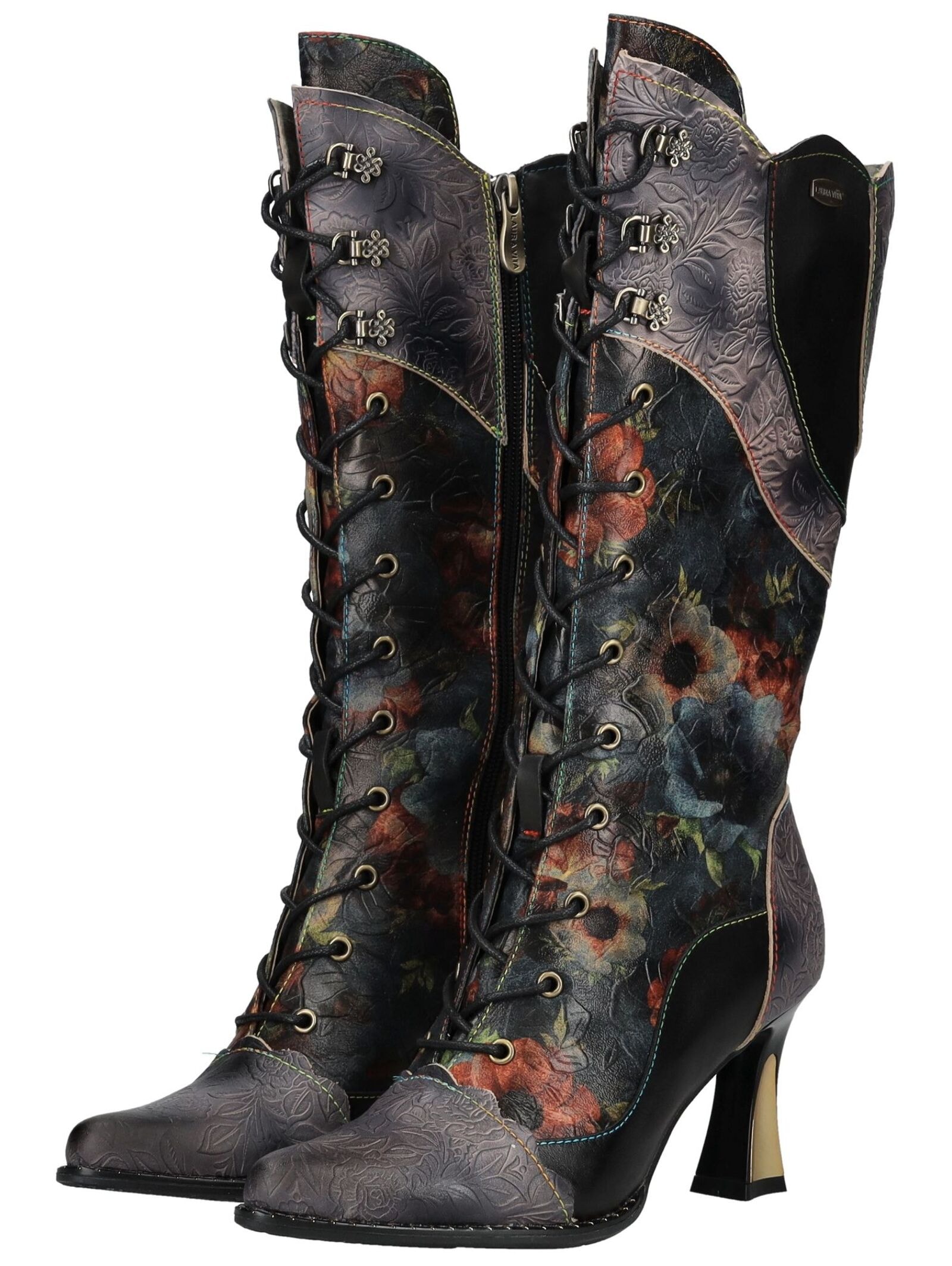 LAURA VITA Schnürstiefel »LAURA VITA Stiefel Leder/Textil«