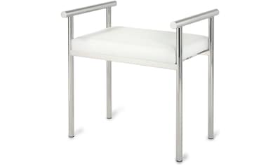 Sitzhocker »Emma«, gepolsterter Sitz, Sitzhöhe 46 cm