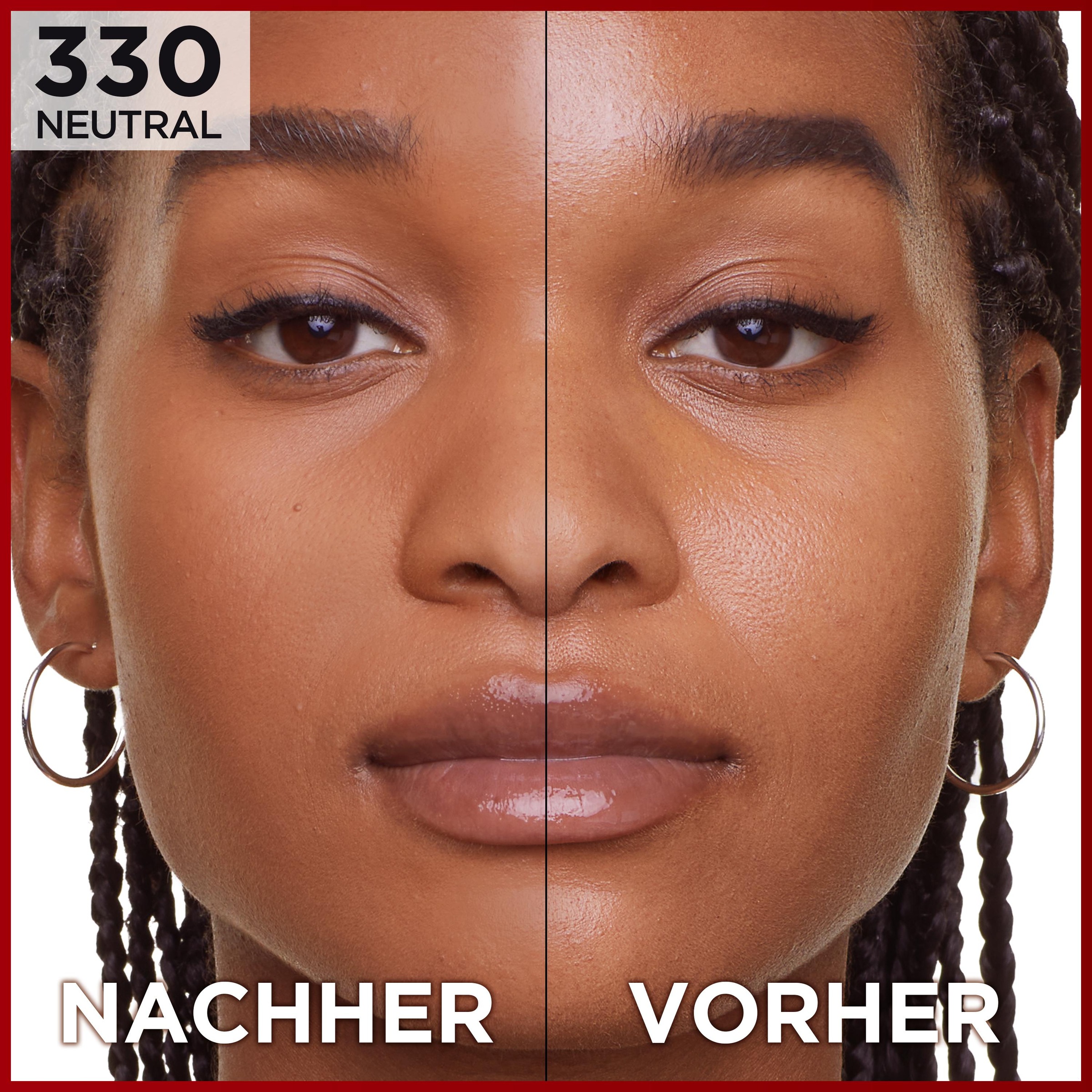 L'ORÉAL PARIS Foundation »Infaillible 32H Matte Cover«, mit langanhaltender Formel