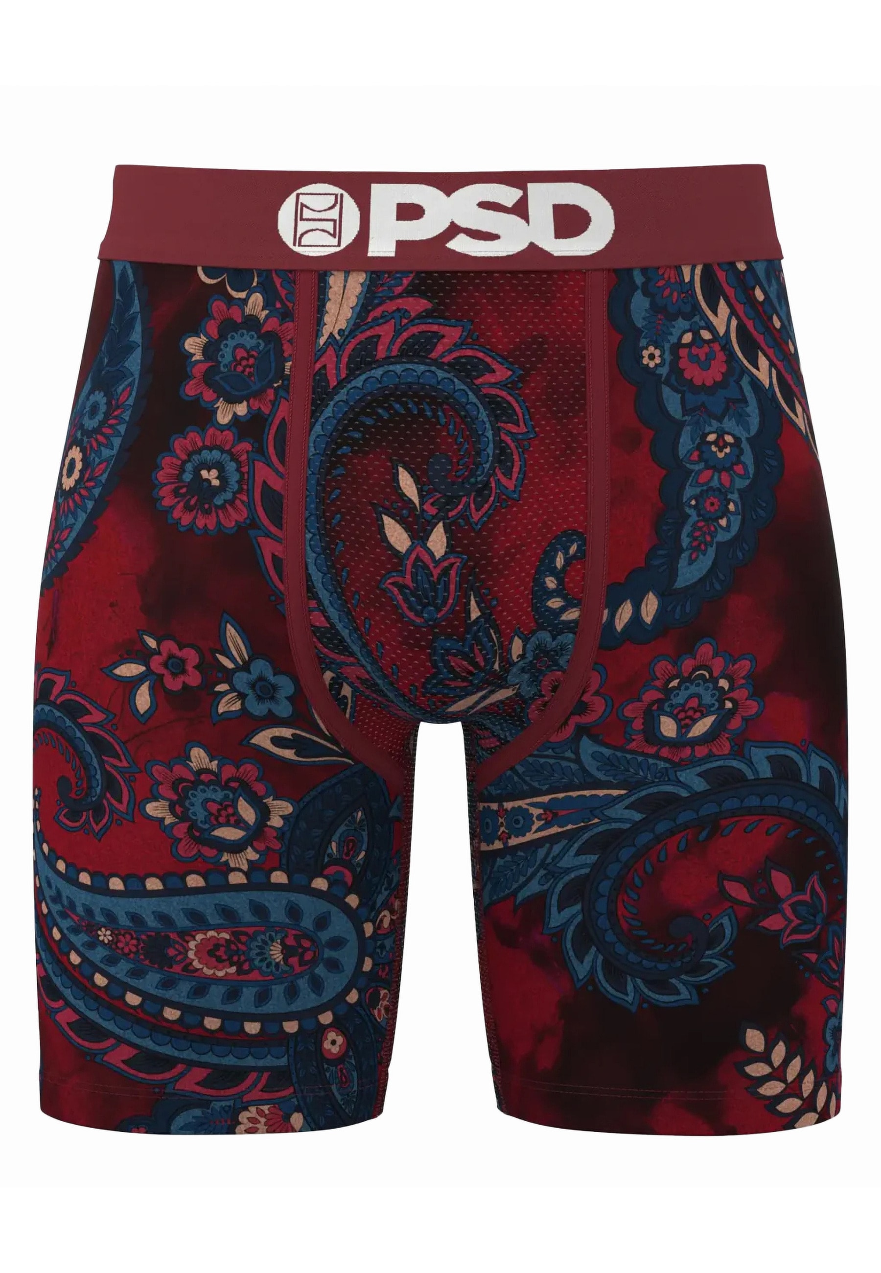 PSD Boxershorts "PSD BORDEAUX PAISLEY" 1 Stk.