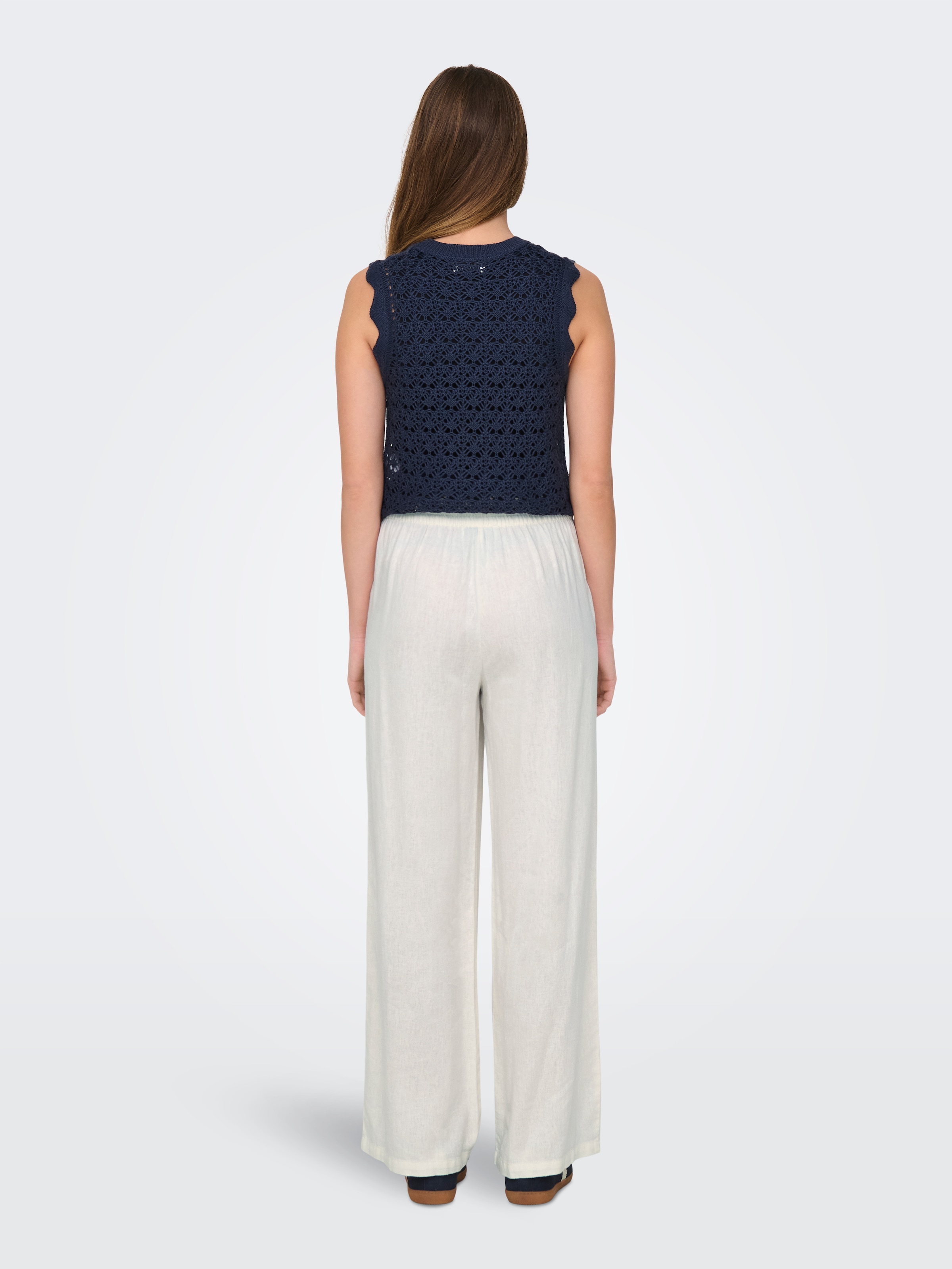 JDY Leinenhose »JDYSAY LINEN HW WIDE PANT WVN NOOS«, Sommerhose