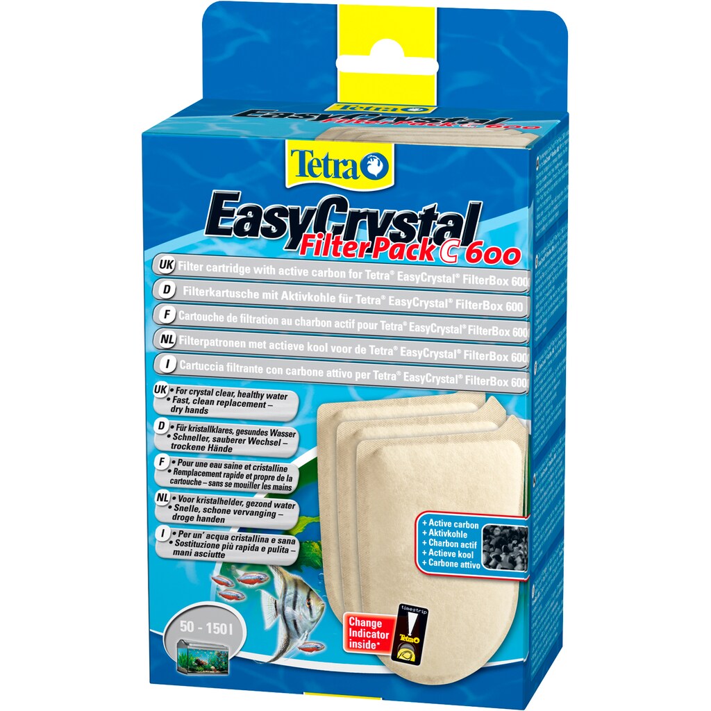 Tetra Ersatzfilter »Tetra Easy Crystal Filter Pack 600«